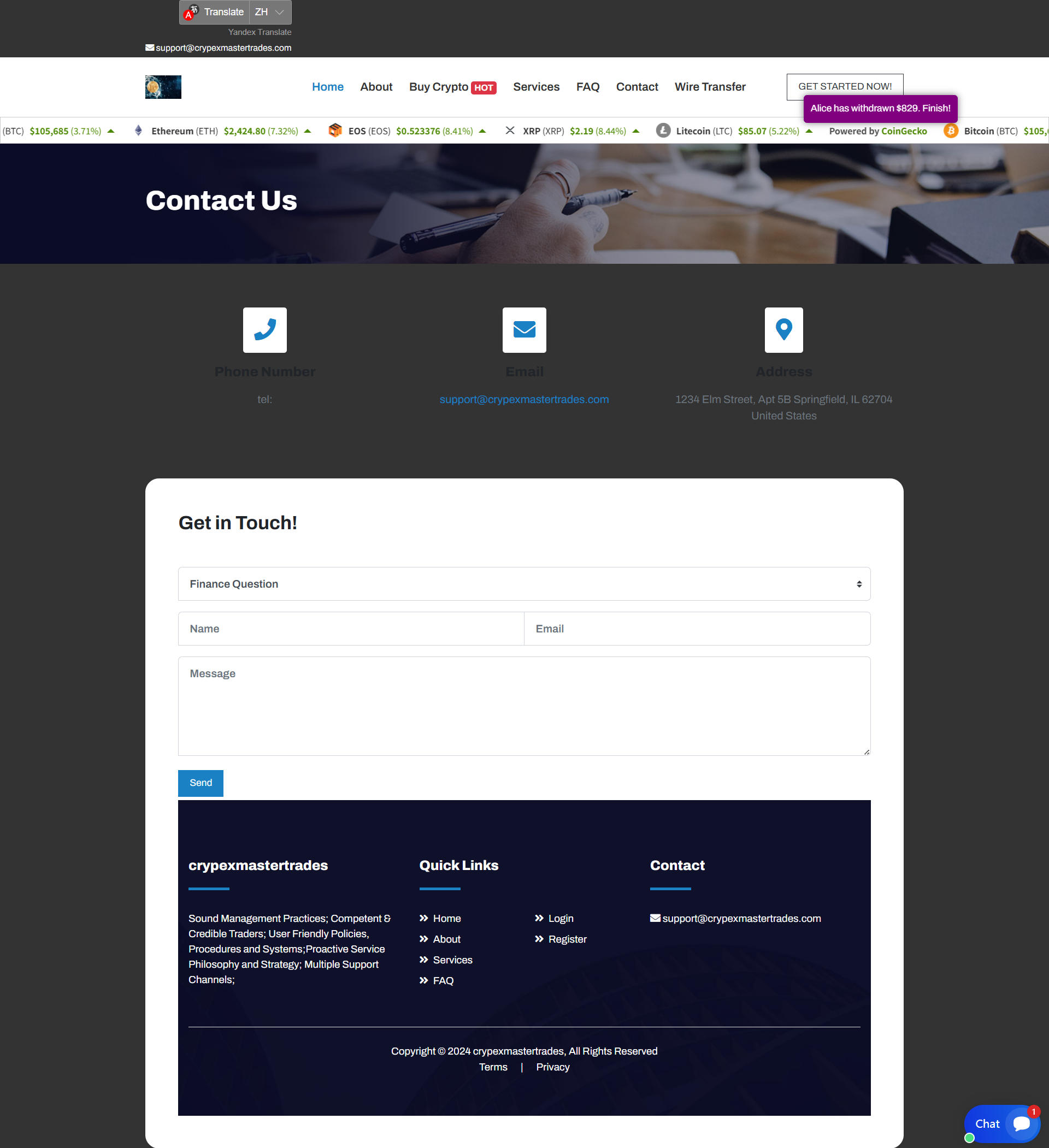Broker Official Website