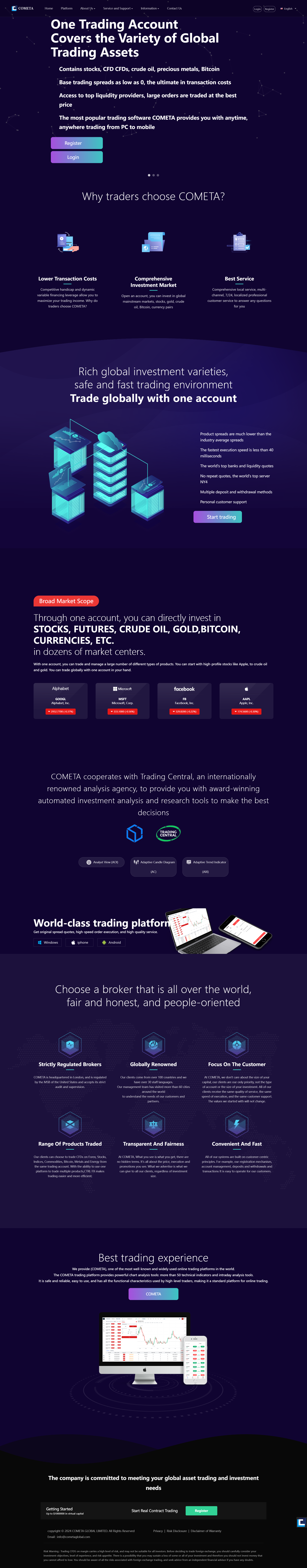 cometa official website