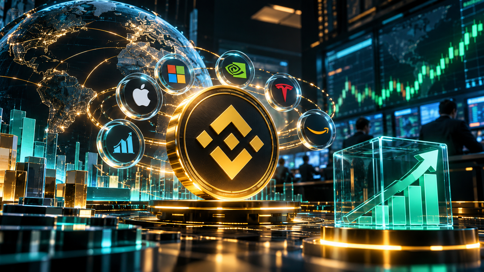bStocks, da Binance, ultrapassa mil milhões de dólares em ativos