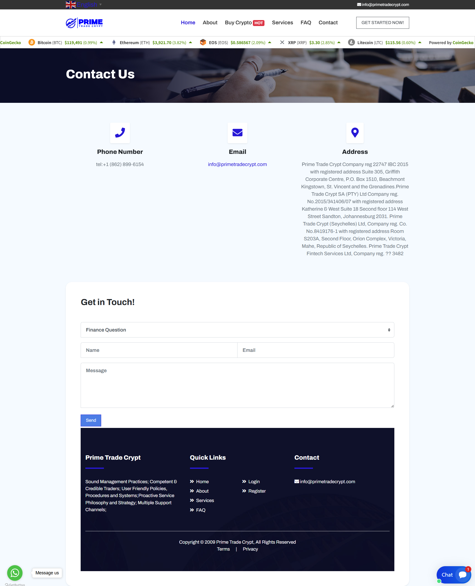 Broker Official Website