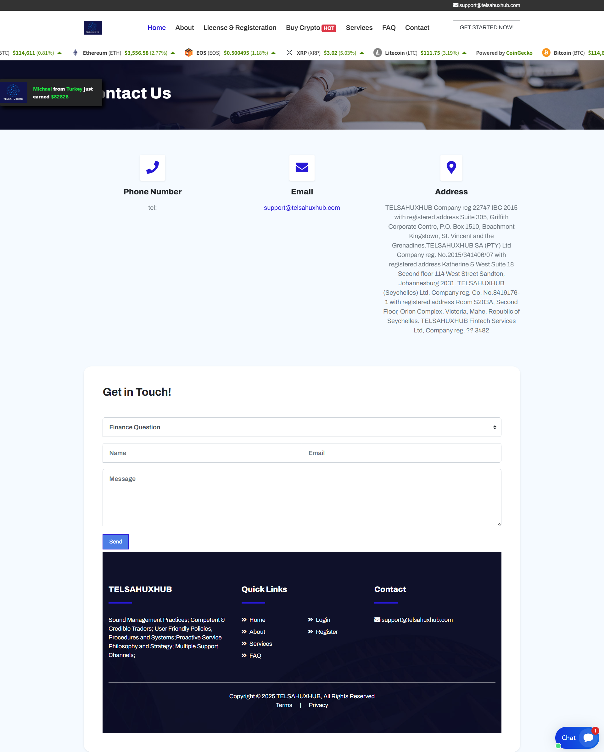 Broker Official Website