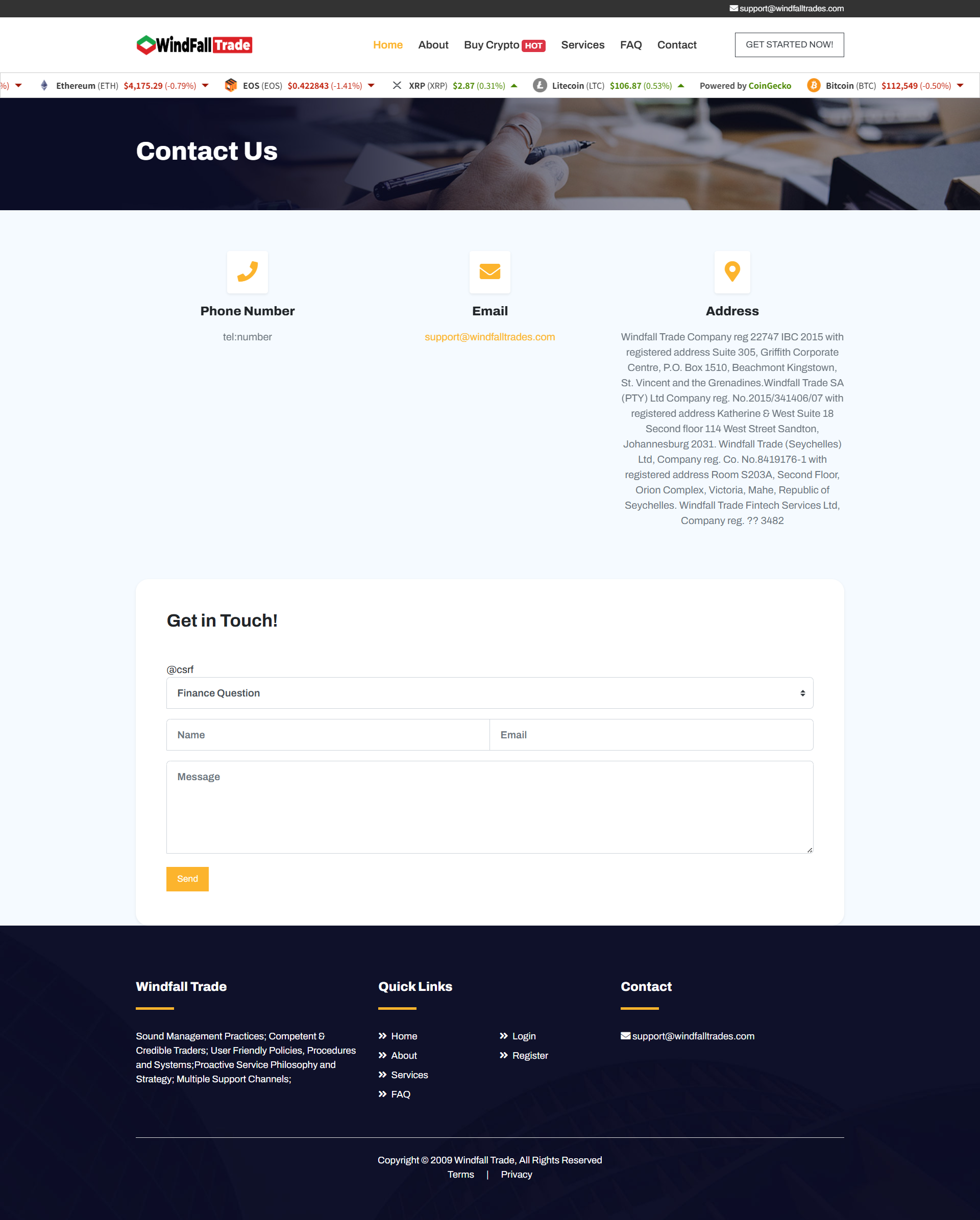 Broker Official Website