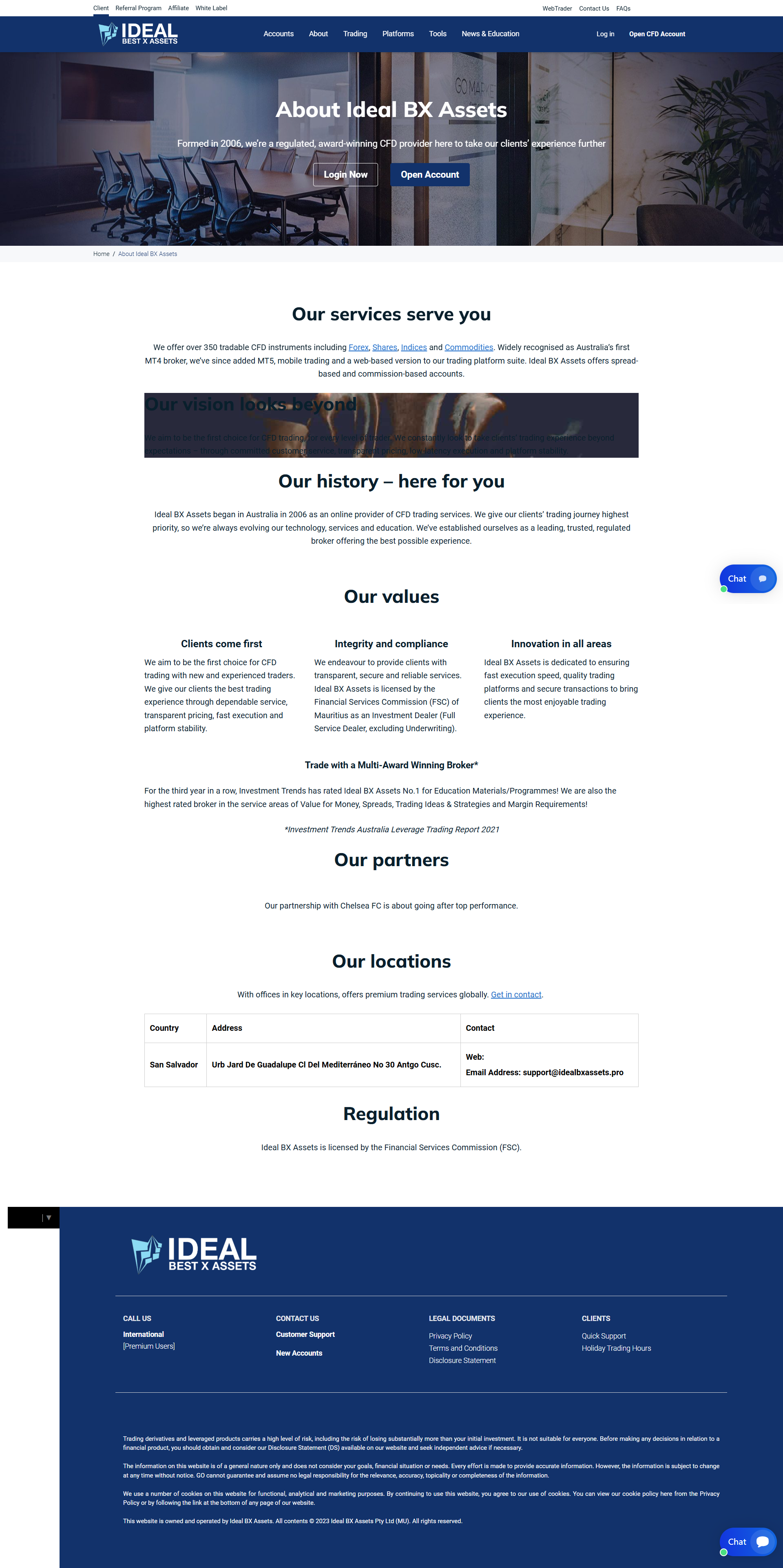 Ideal BX Assets Official Website
