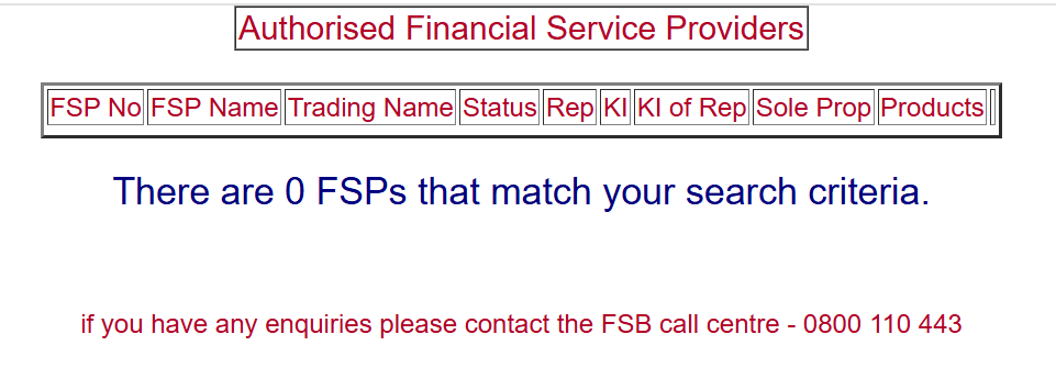 FSCA