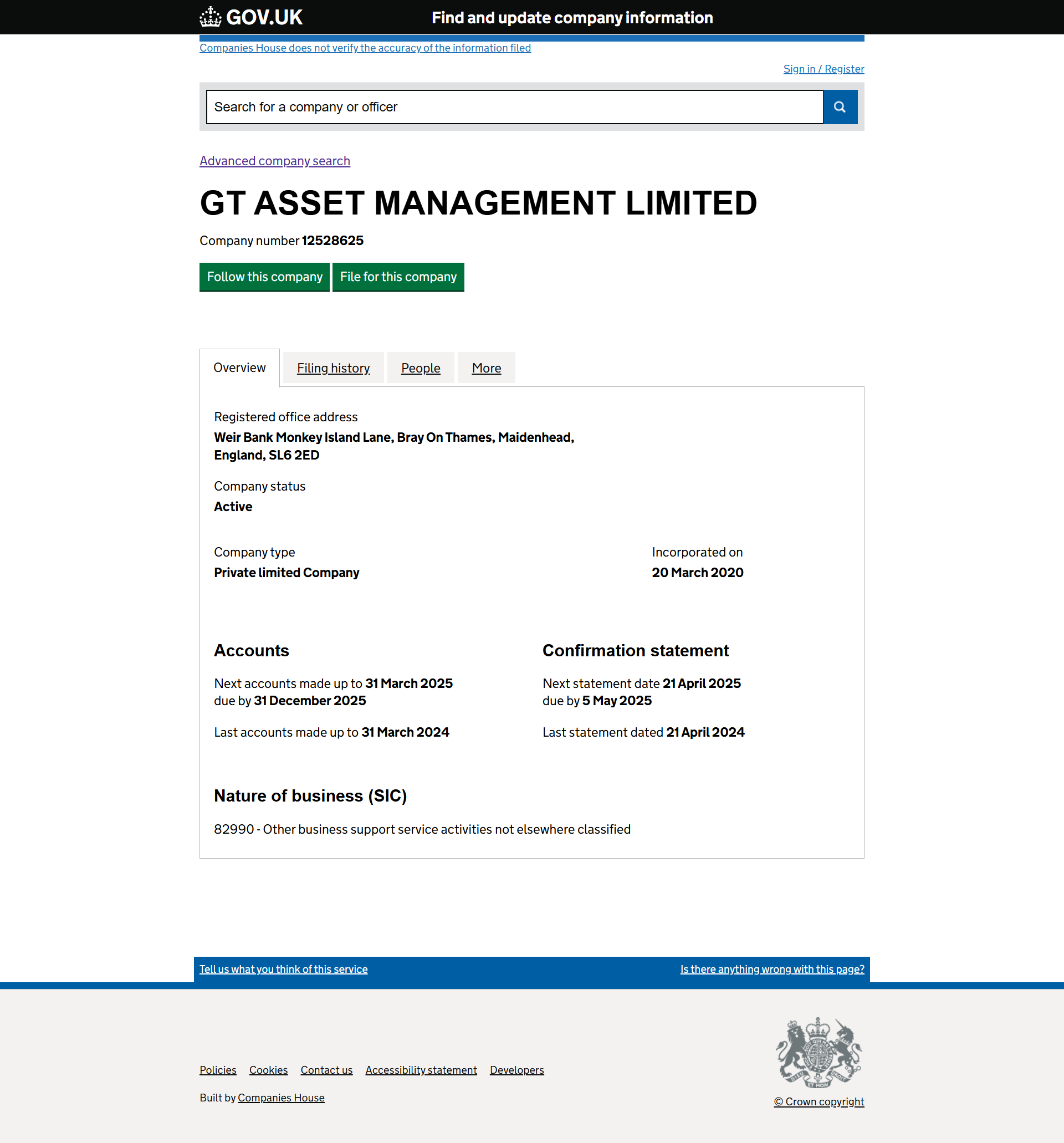 UK Companies House