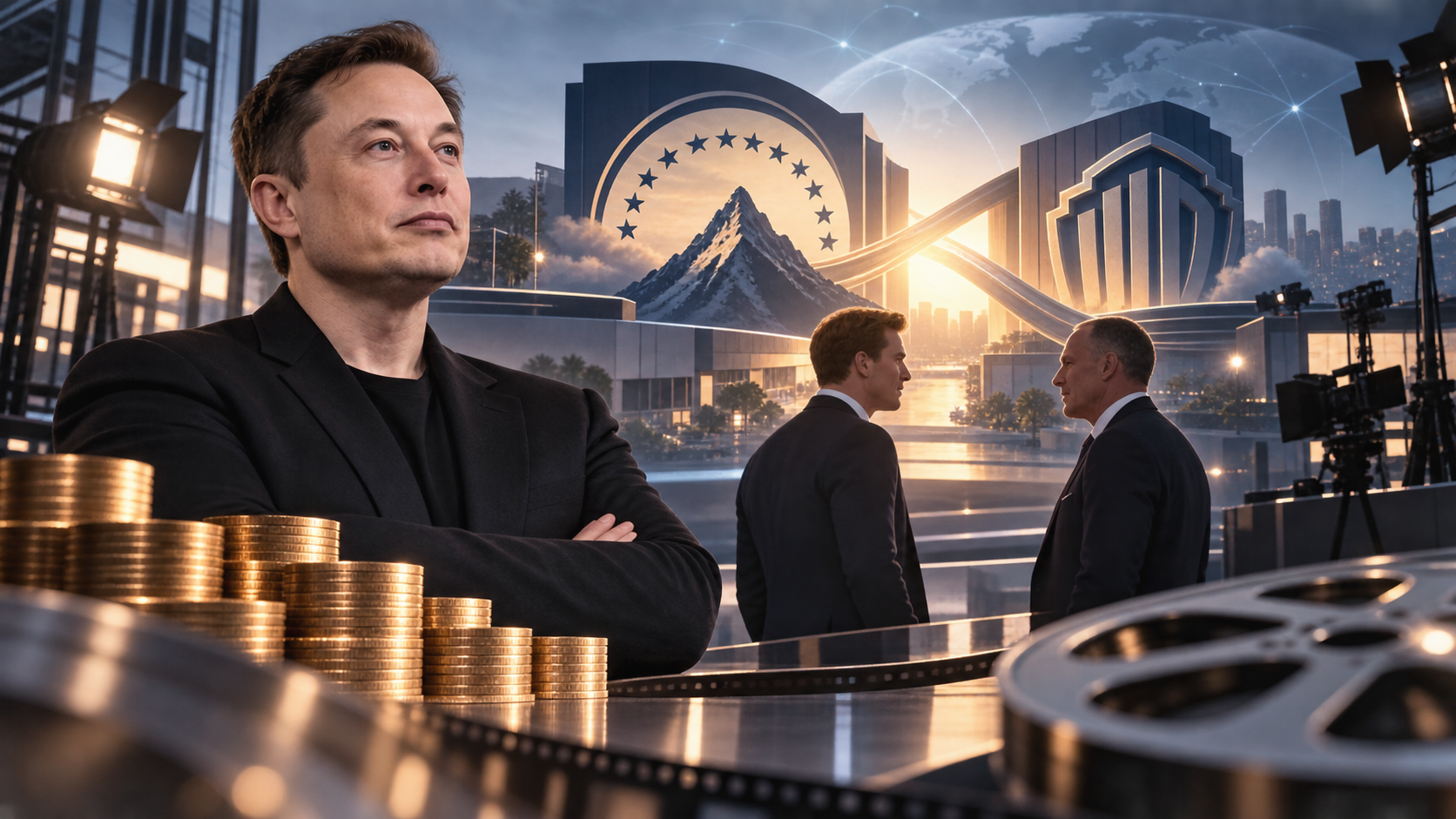 Elon Musk labur kira-kira AS$1 bilion dalam Skydance