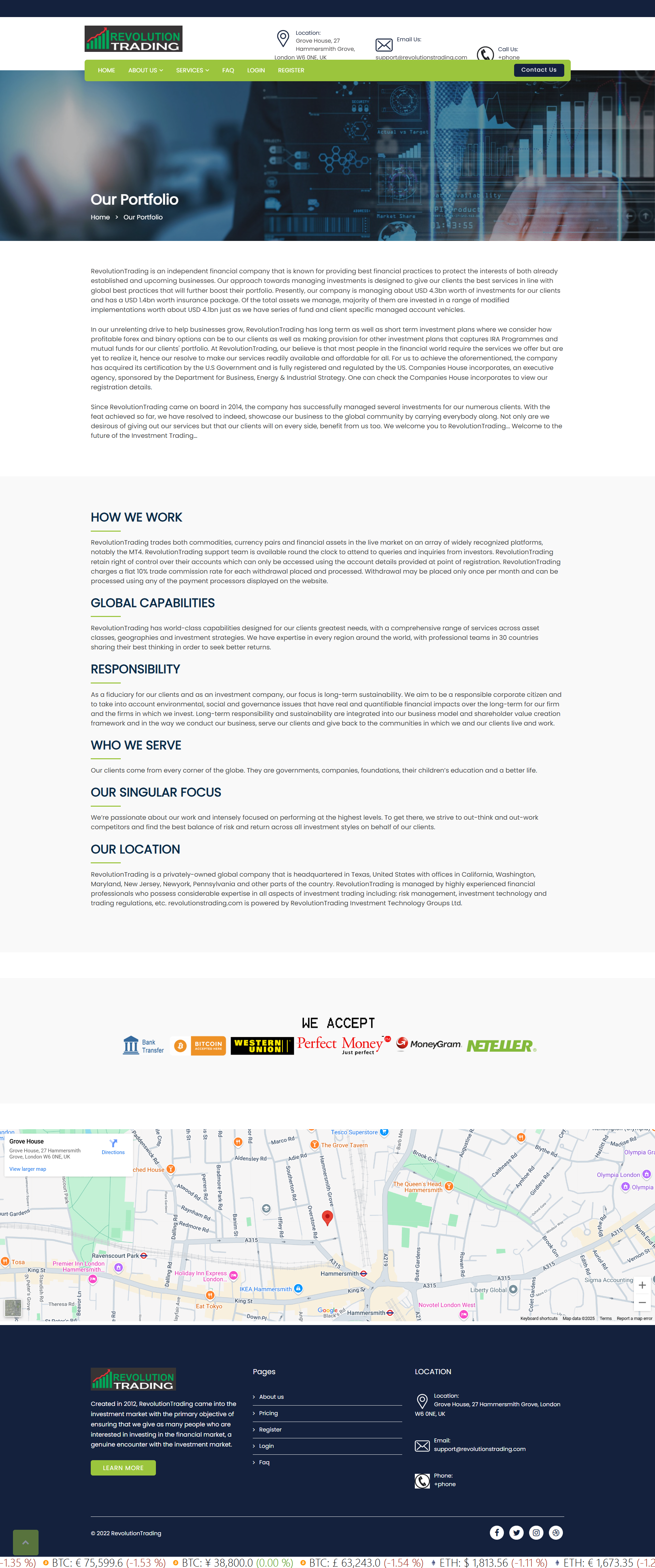 RevolutionTrading Official Website