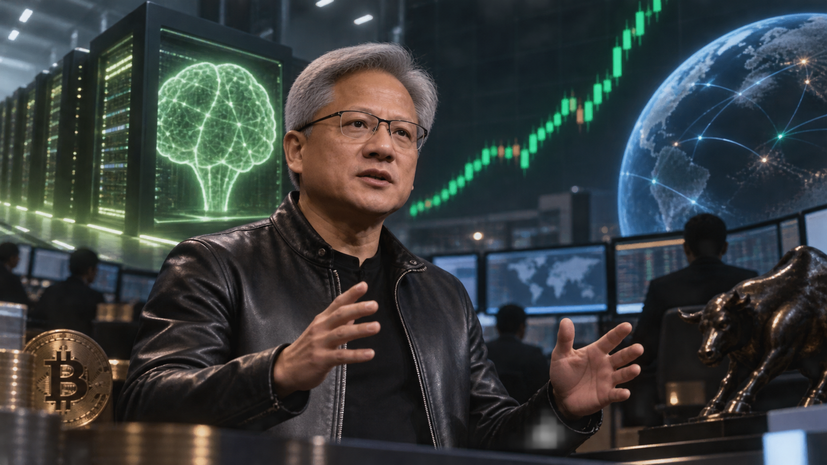 NVIDIA เพิ่มคาดการณ์รายได้ หวง เหรินซวินชี้ AI เข้าสู่การผลิตเต็มกำลัง