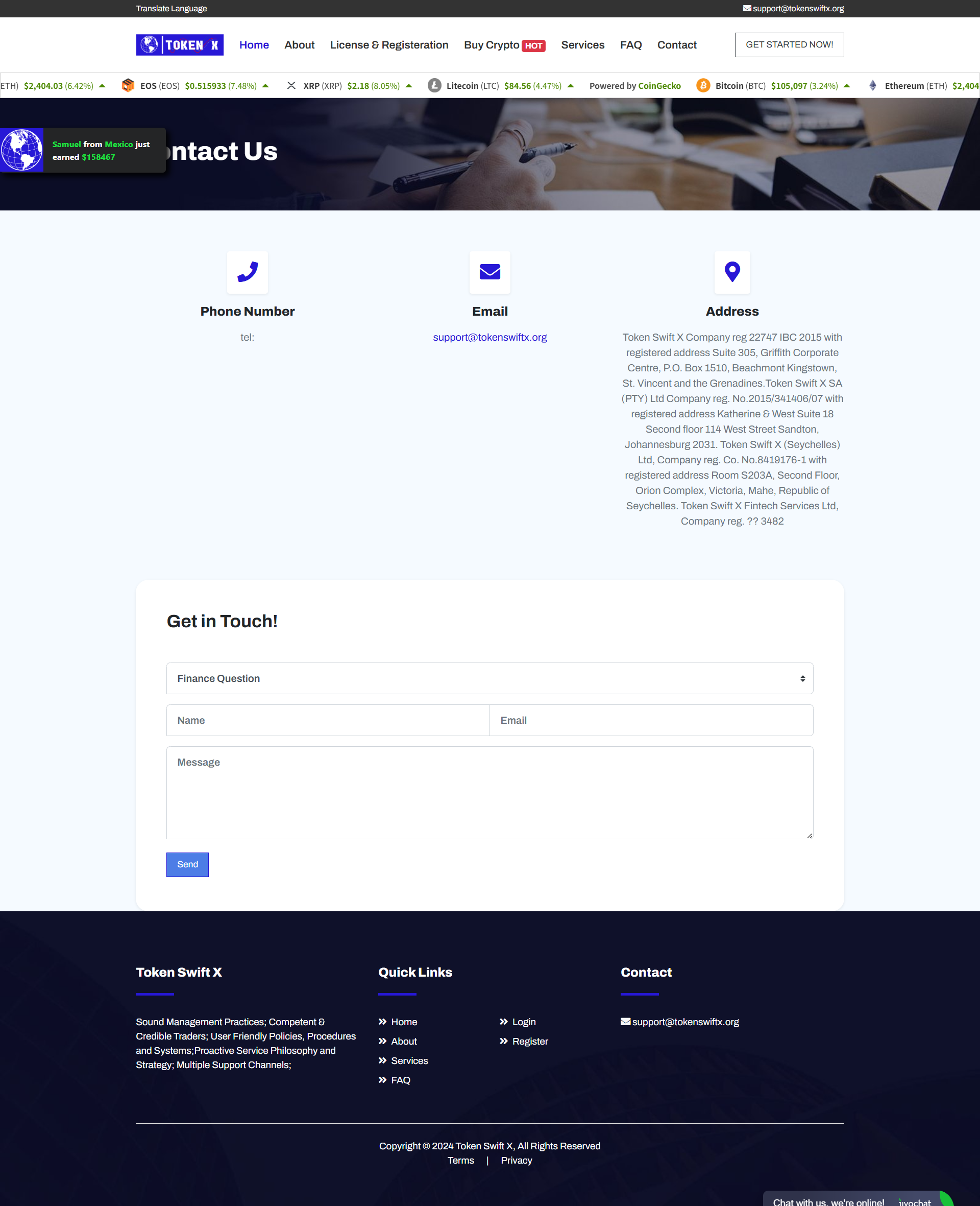 Broker Official Website