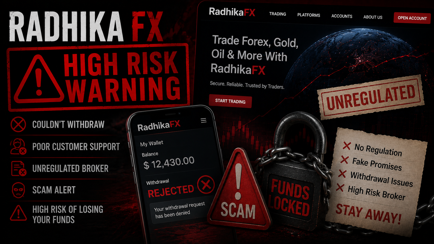 RadhikaFX 信息欺诈：2026年的新平台可以相信吗？