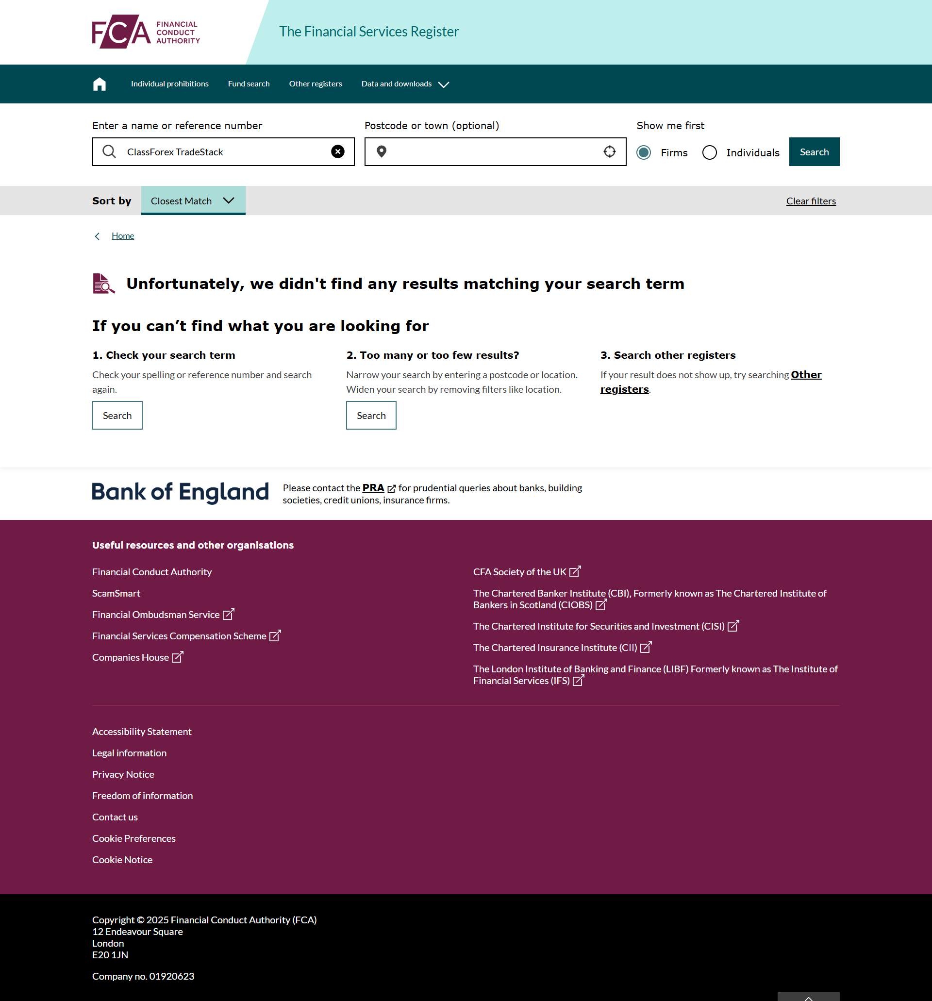 UK Financial Conduct Authority(FCA)