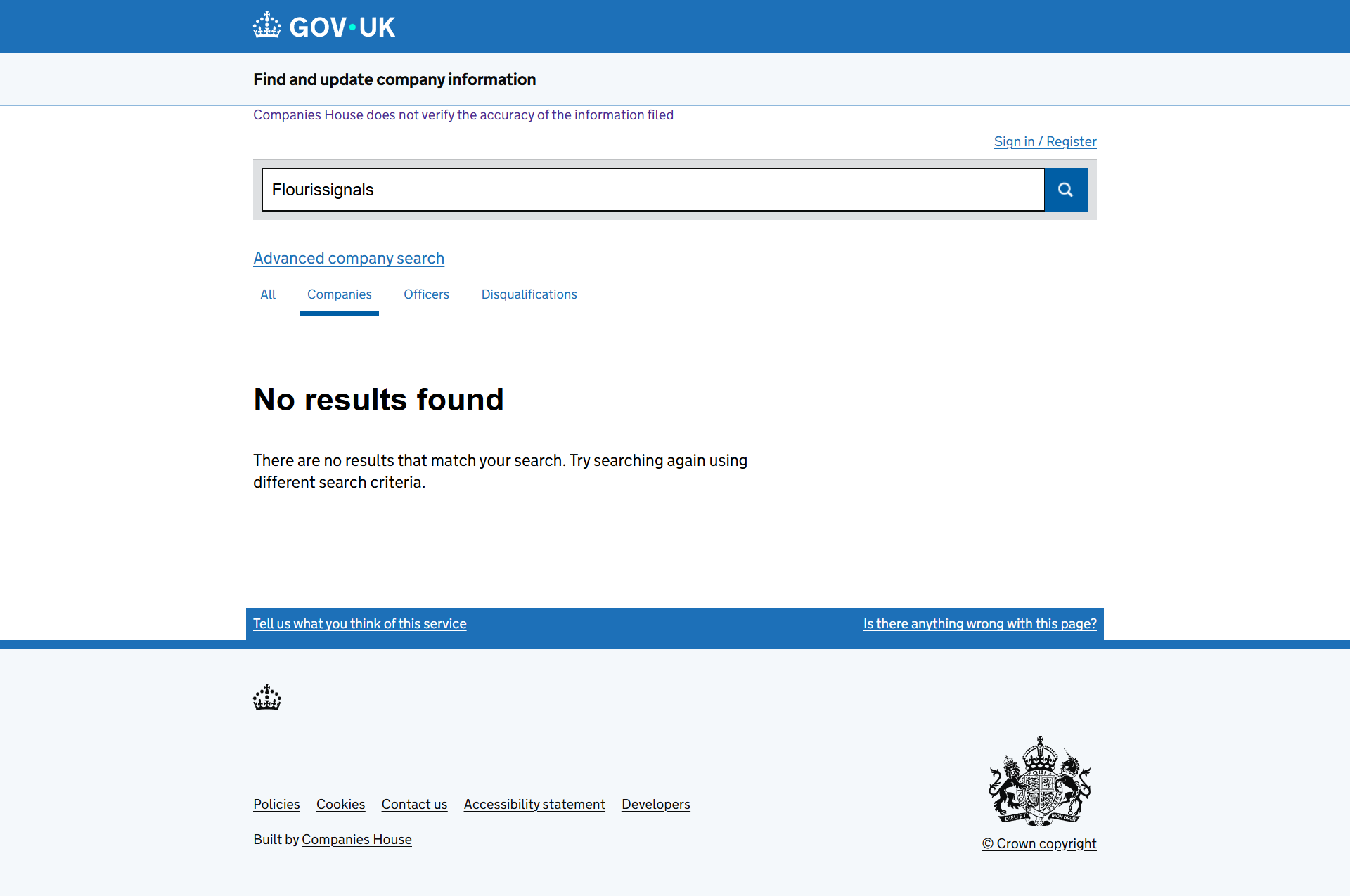UK Companies House