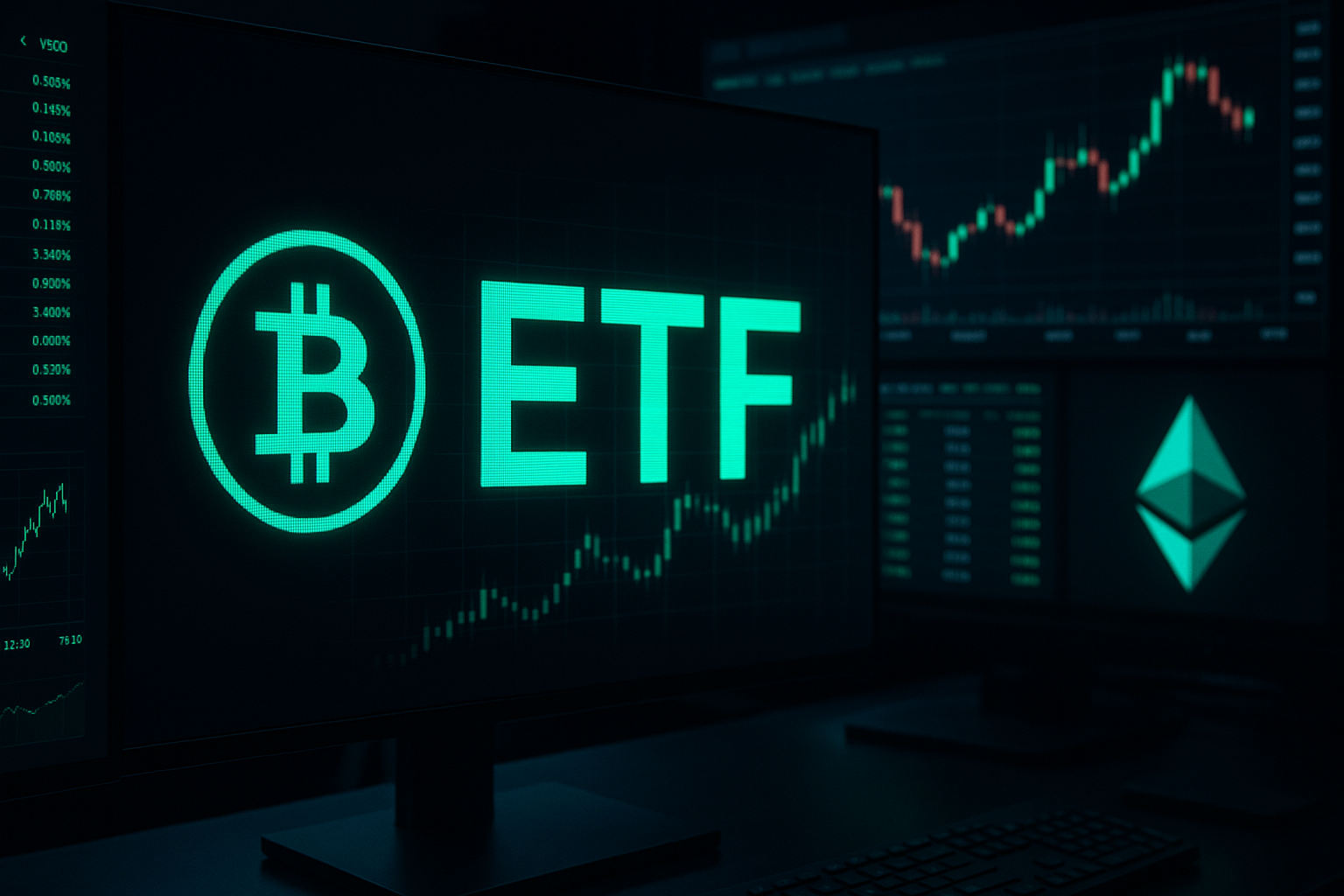 Bitcoin ETFs See Robust Inflows While Major Altcoin ETFs Experience Sharp Slowdown