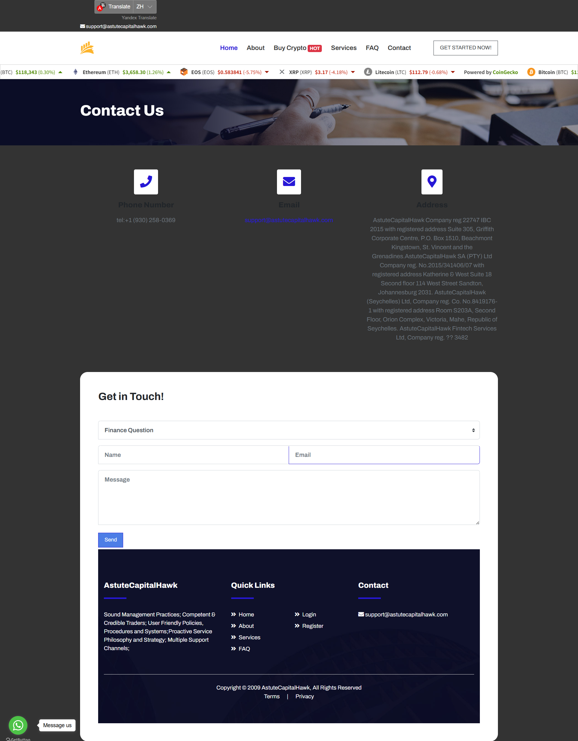 Broker Official Website