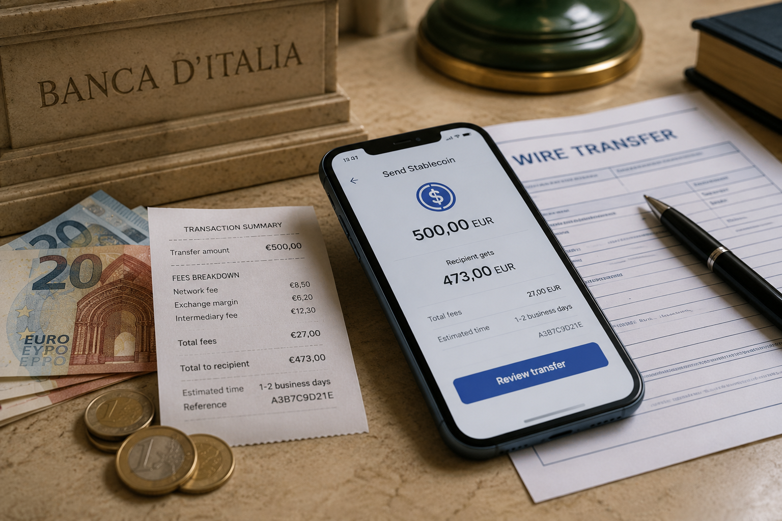 Bank of Italy Finds Stablecoins Offer No Clear Cost Advantage in Cross-Border Transfers