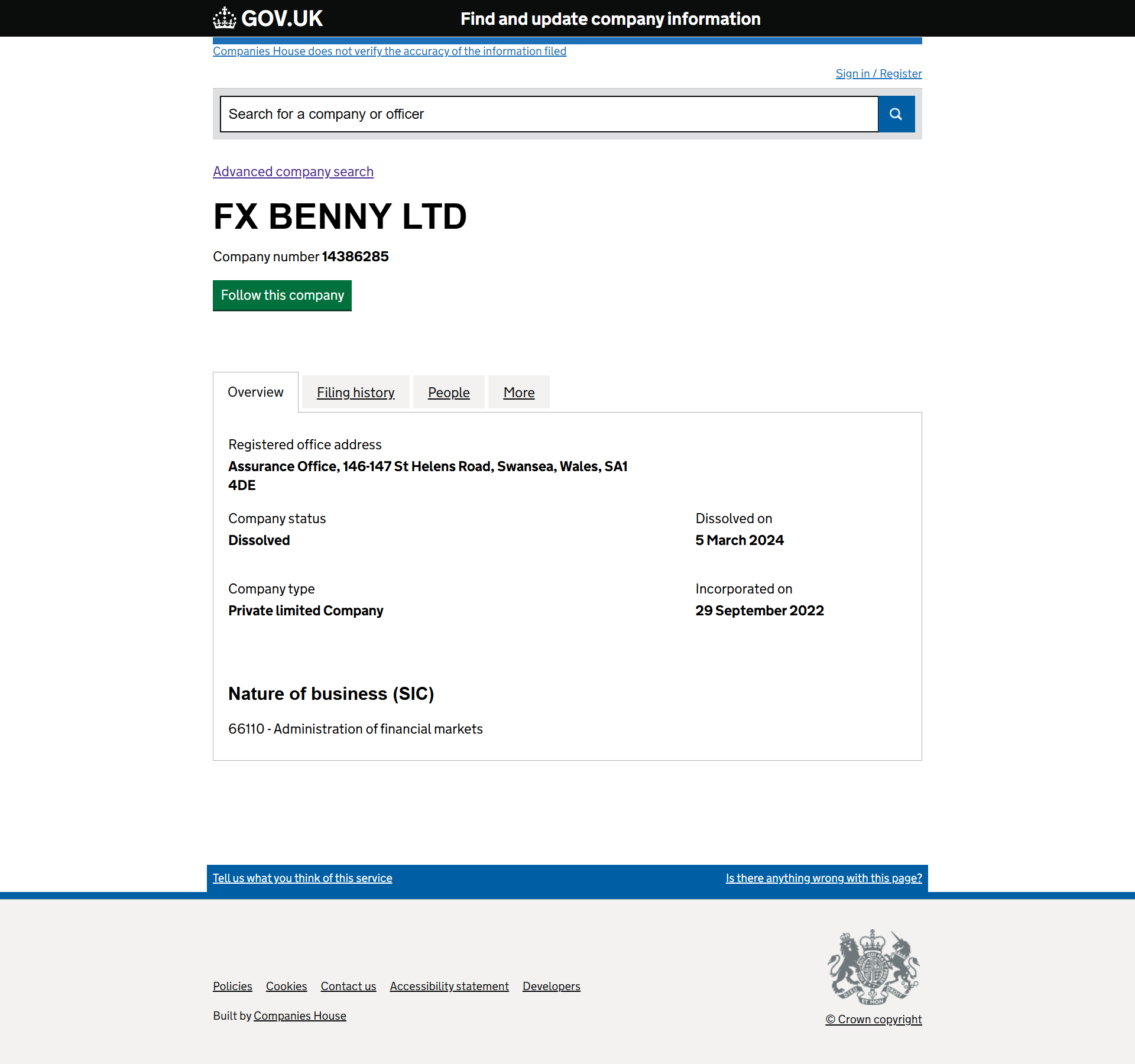 UK Companies House