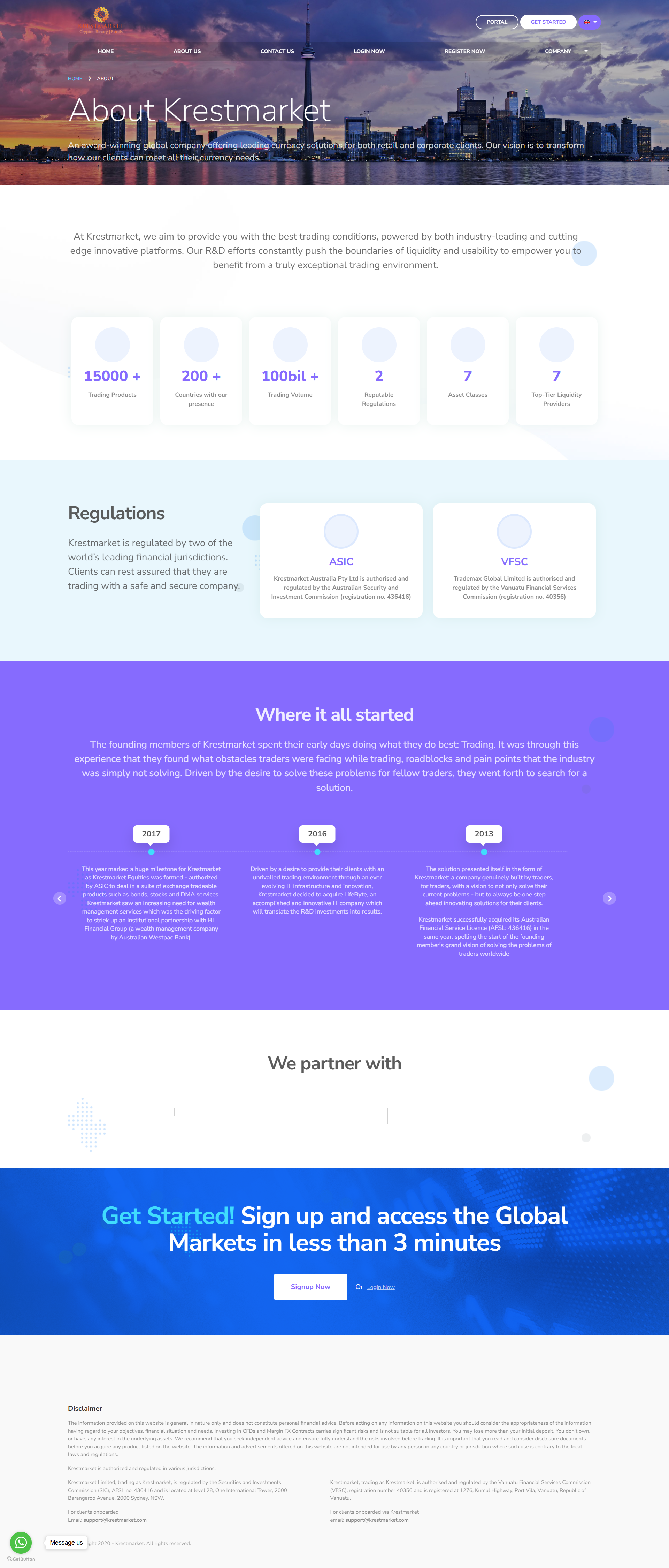 Krestmarket Official Website
