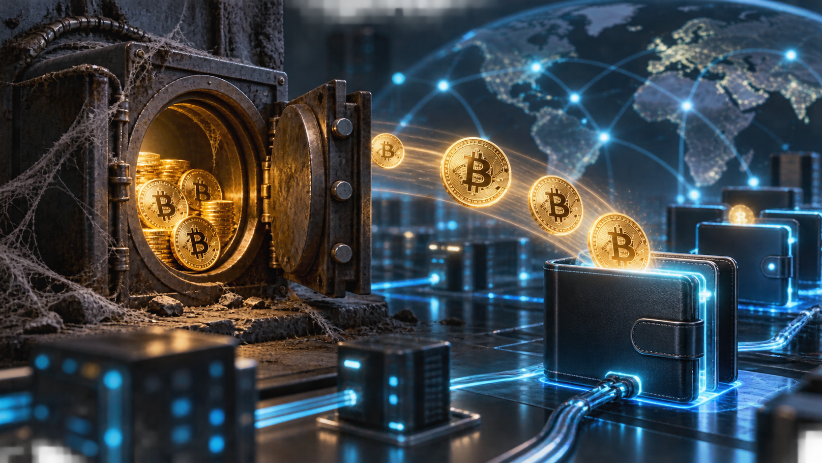 13年間動きのなかったビットコインウォレット、数百万ドル相当を移動