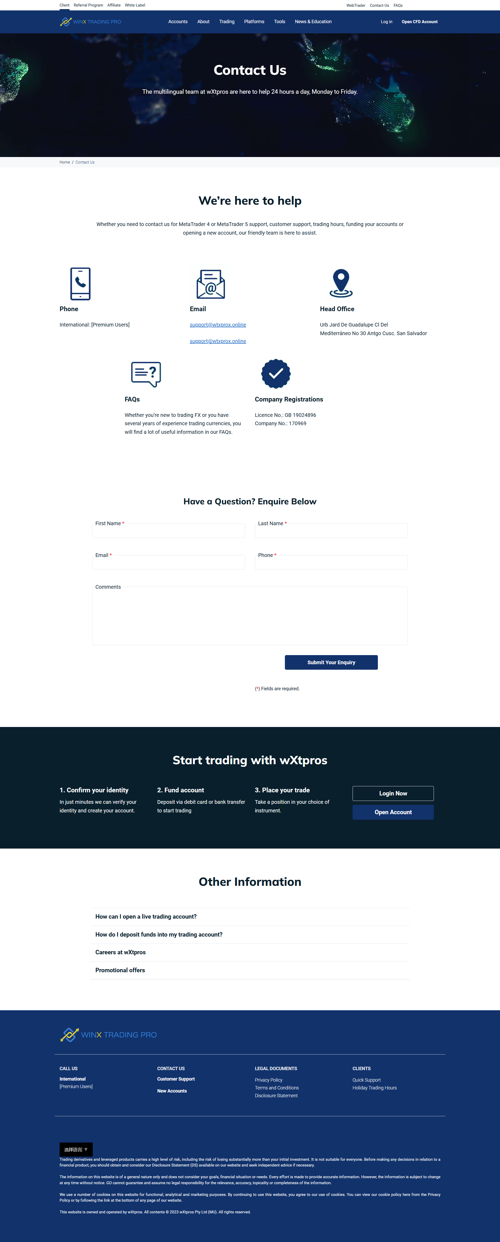 wXtpros Official Website