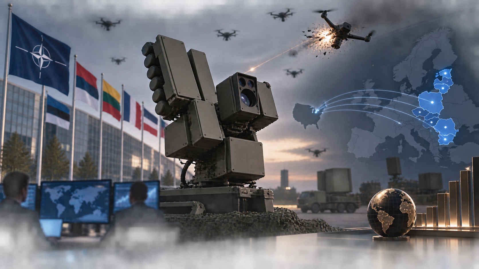 At Least Six NATO Allies Buy U.S. Merops Drone Defenses