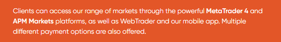 Trading platform information