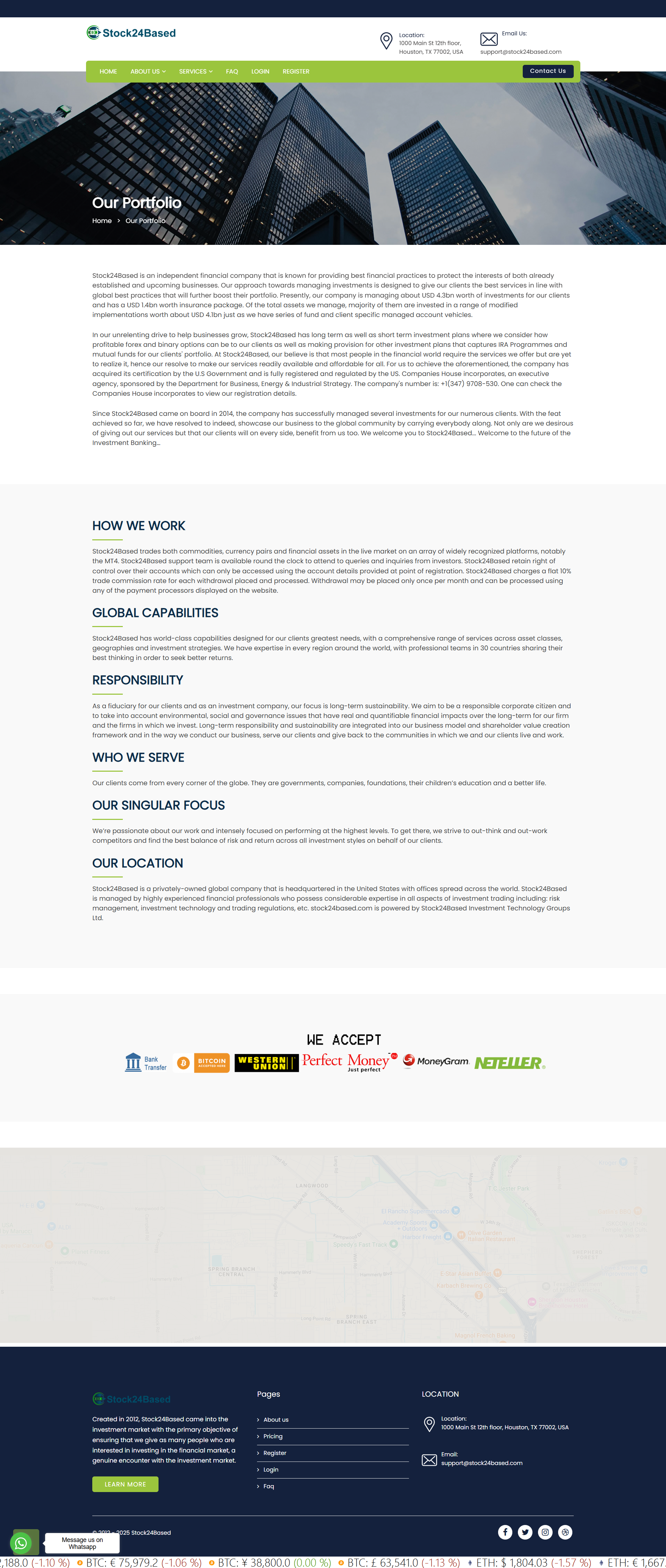 Stock24Based Official Website