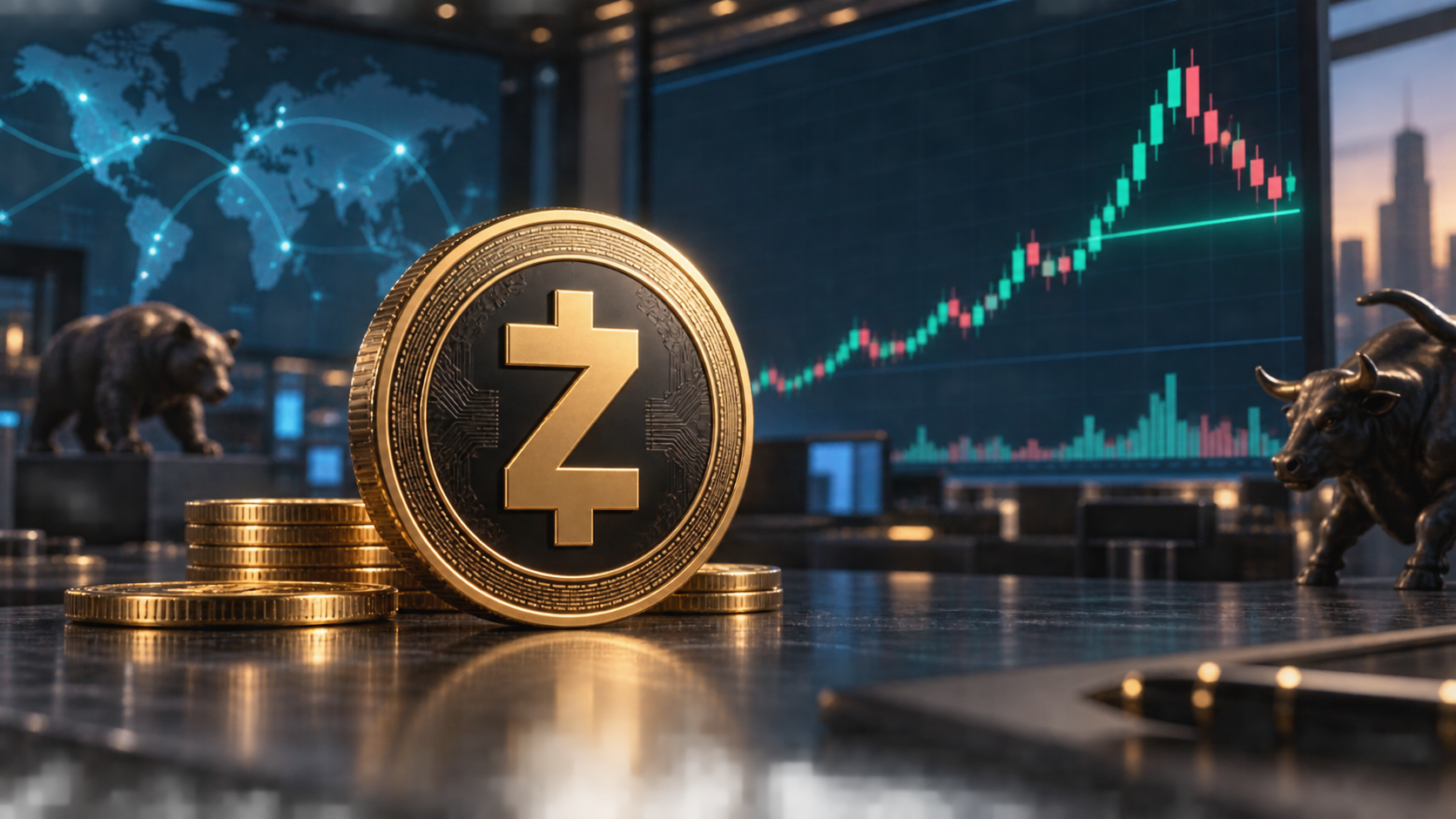 Zcash ย่อตัวแต่ยังยืนเหนือ 1,440 ดอลลาร์ ตลาดจับตาแรงรับ
