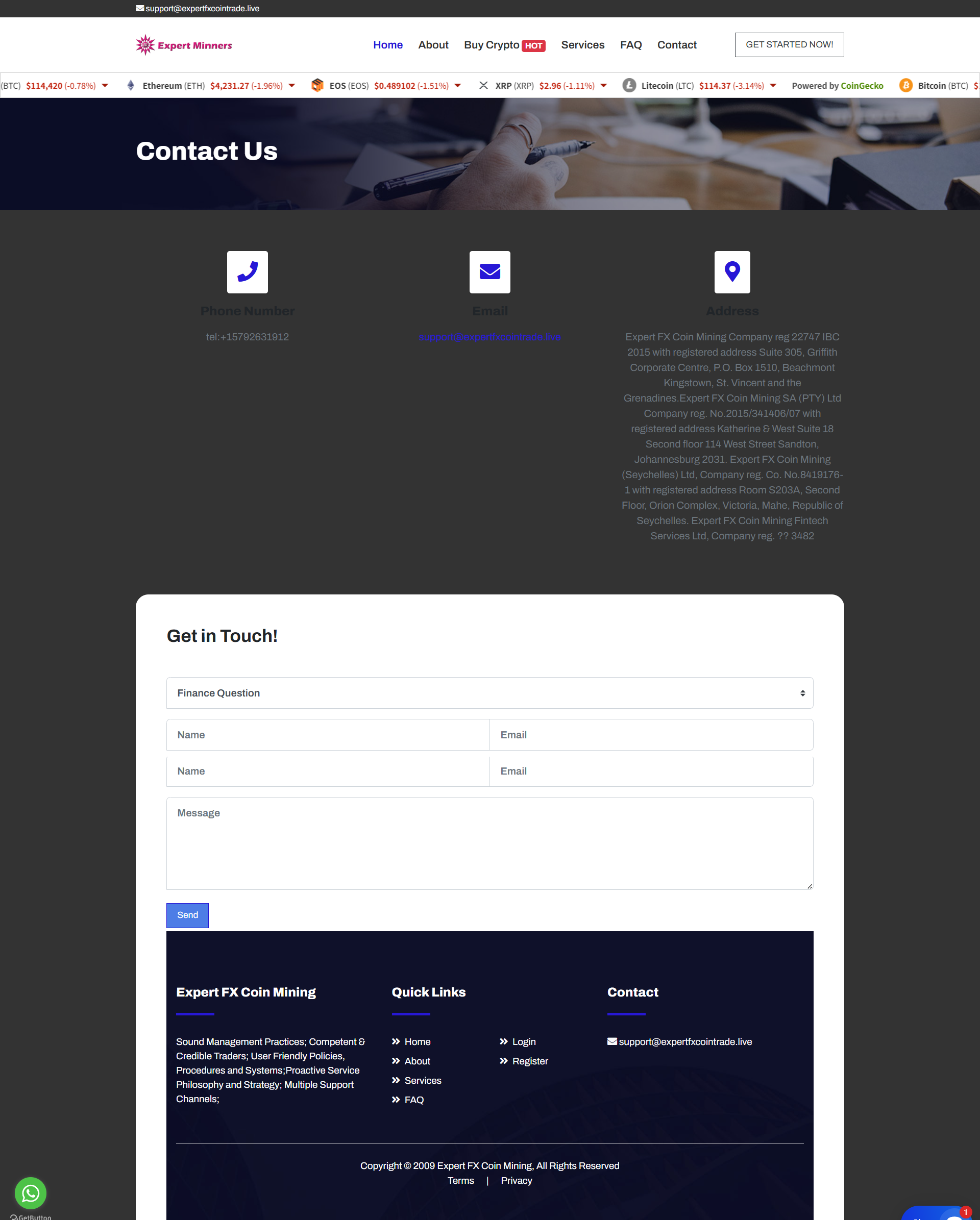 Broker Official Website