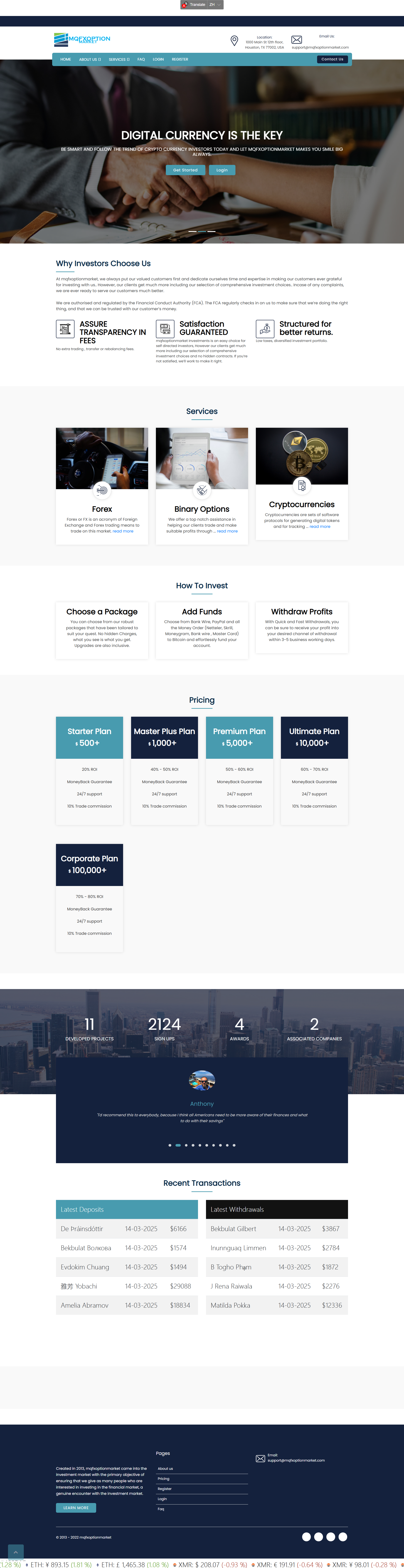 mqfxoptionmarket Official Website
