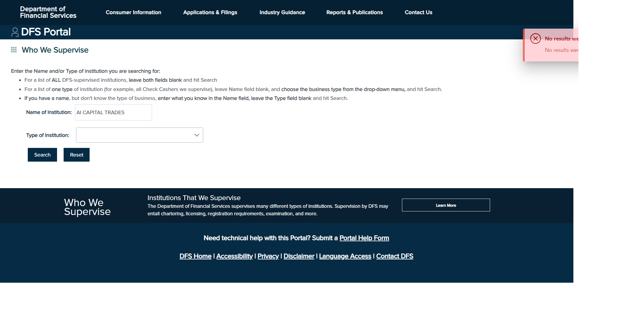 NEW YORK STATE Department of Financial Services