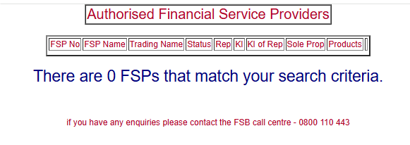 FSCA