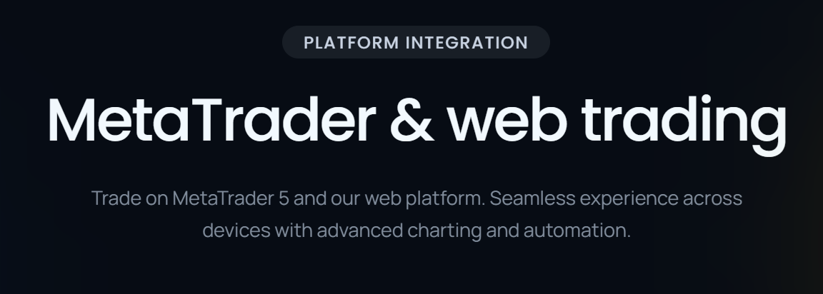Trading platform information