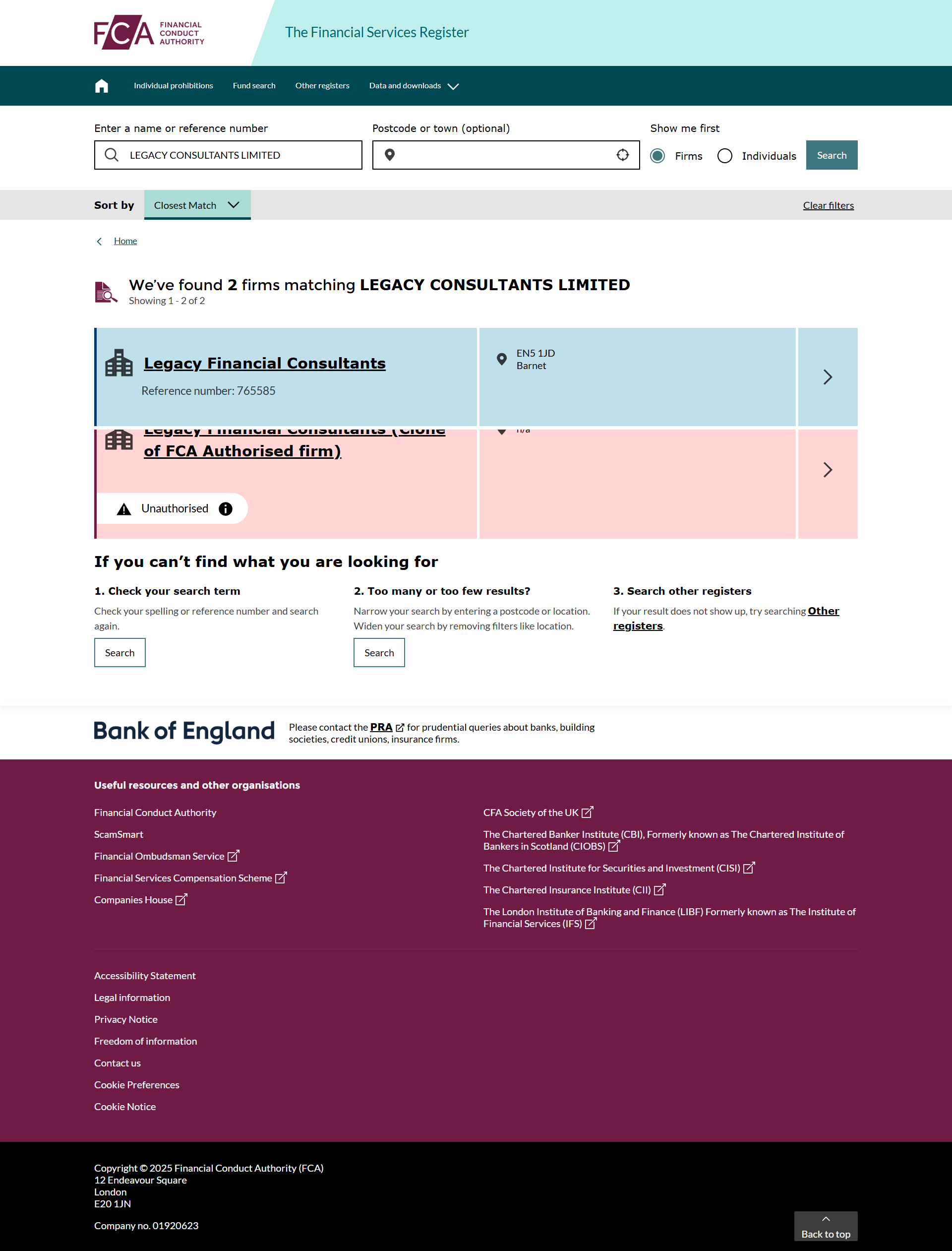 UK Financial Conduct Authority(FCA)