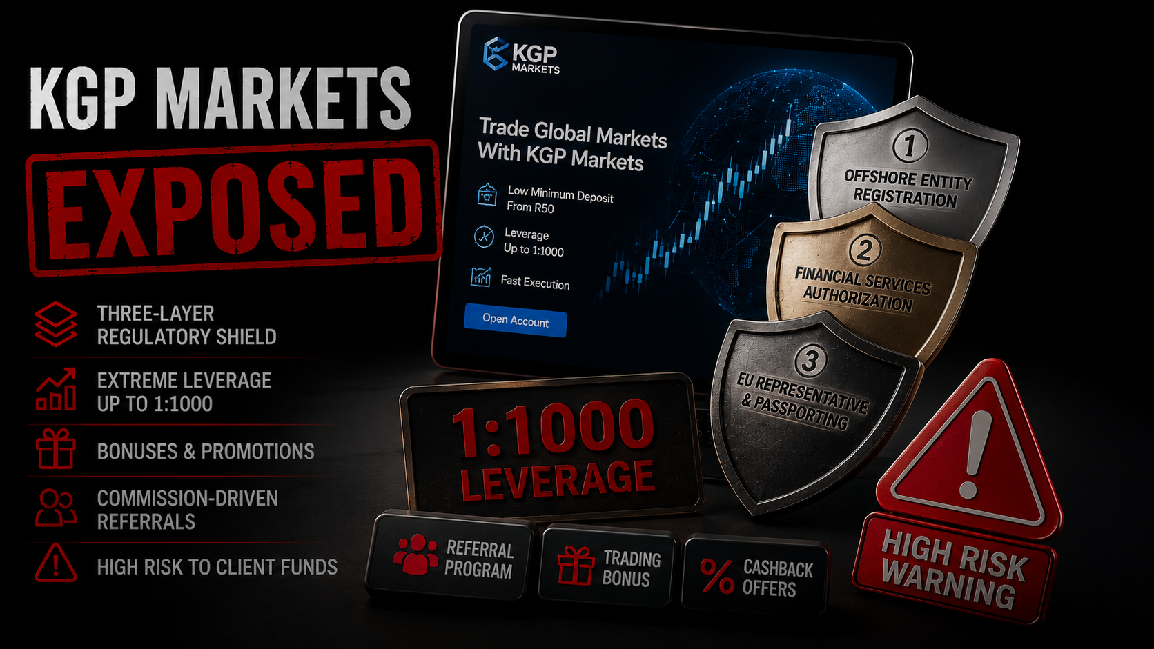 KGP Markets（kgpmarkets.com）诈骗风险提示！