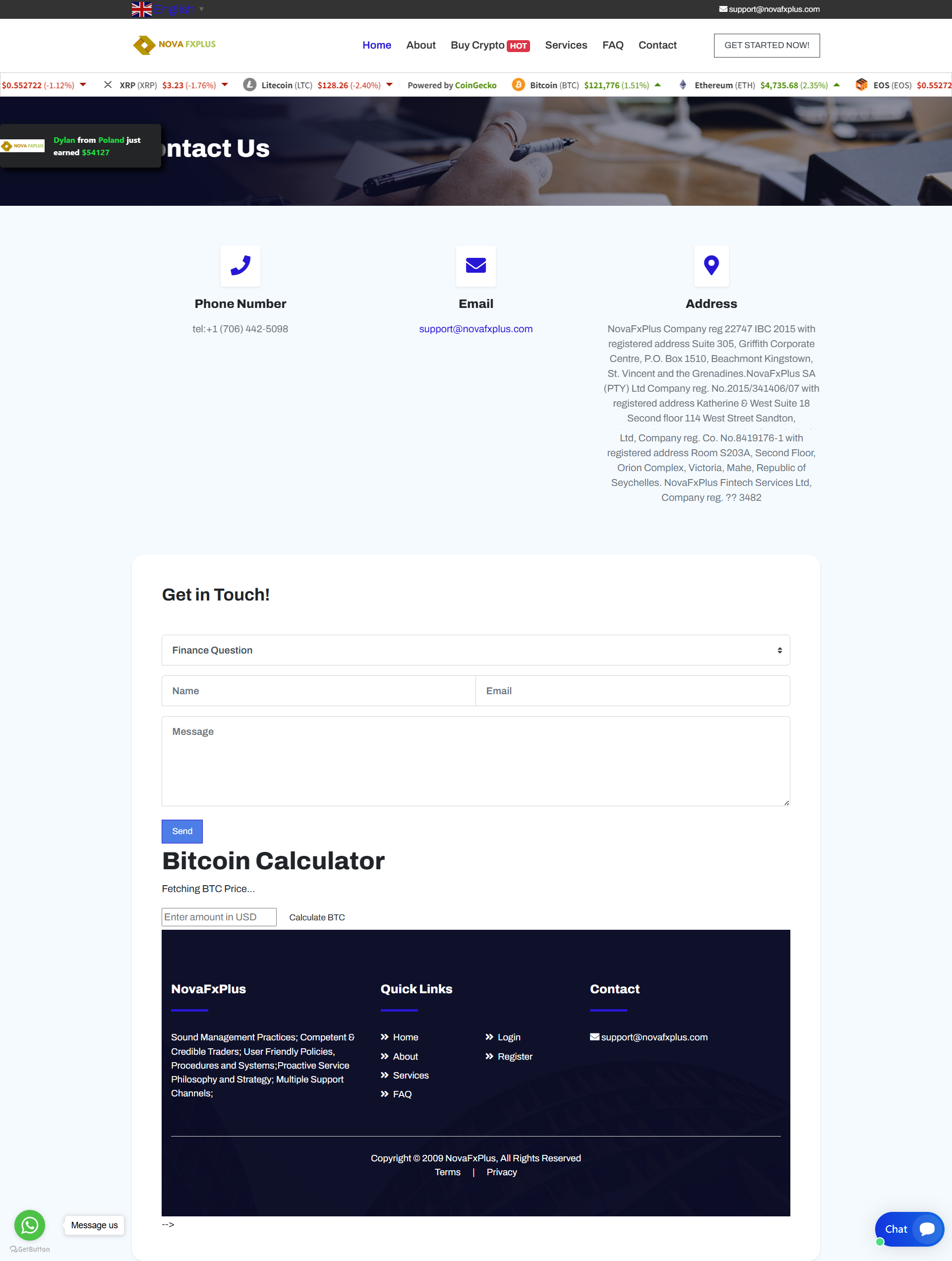 Broker Official Website