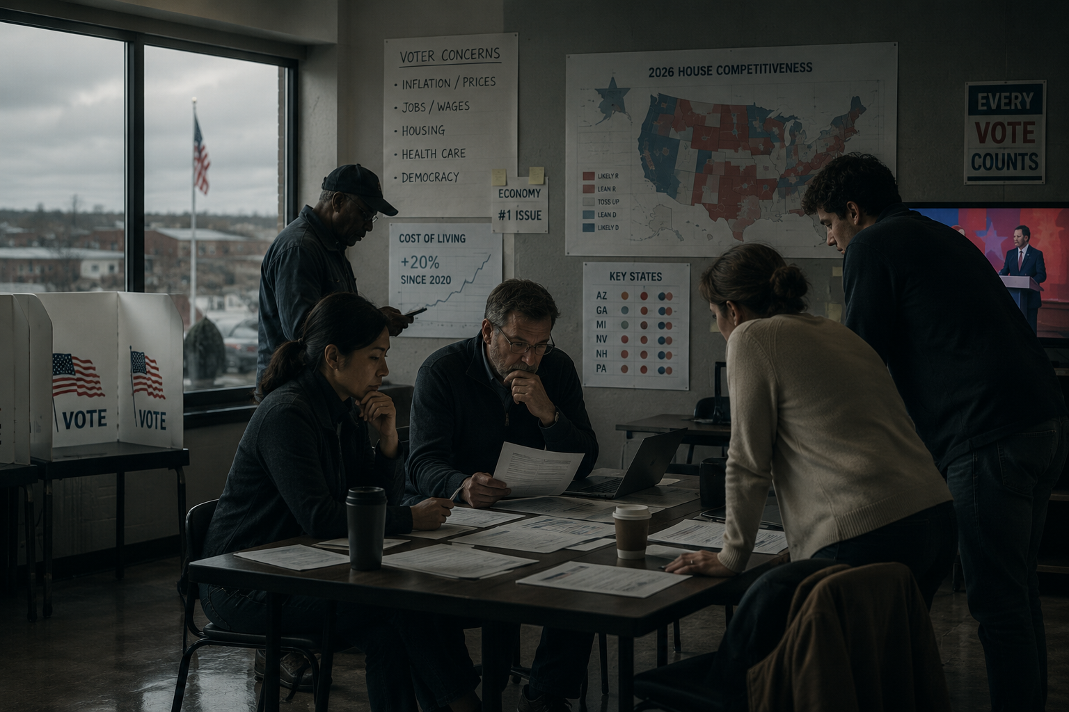 Over Half of US Voters Feel Financially Worse Off Under Trump Ahead of Midterms