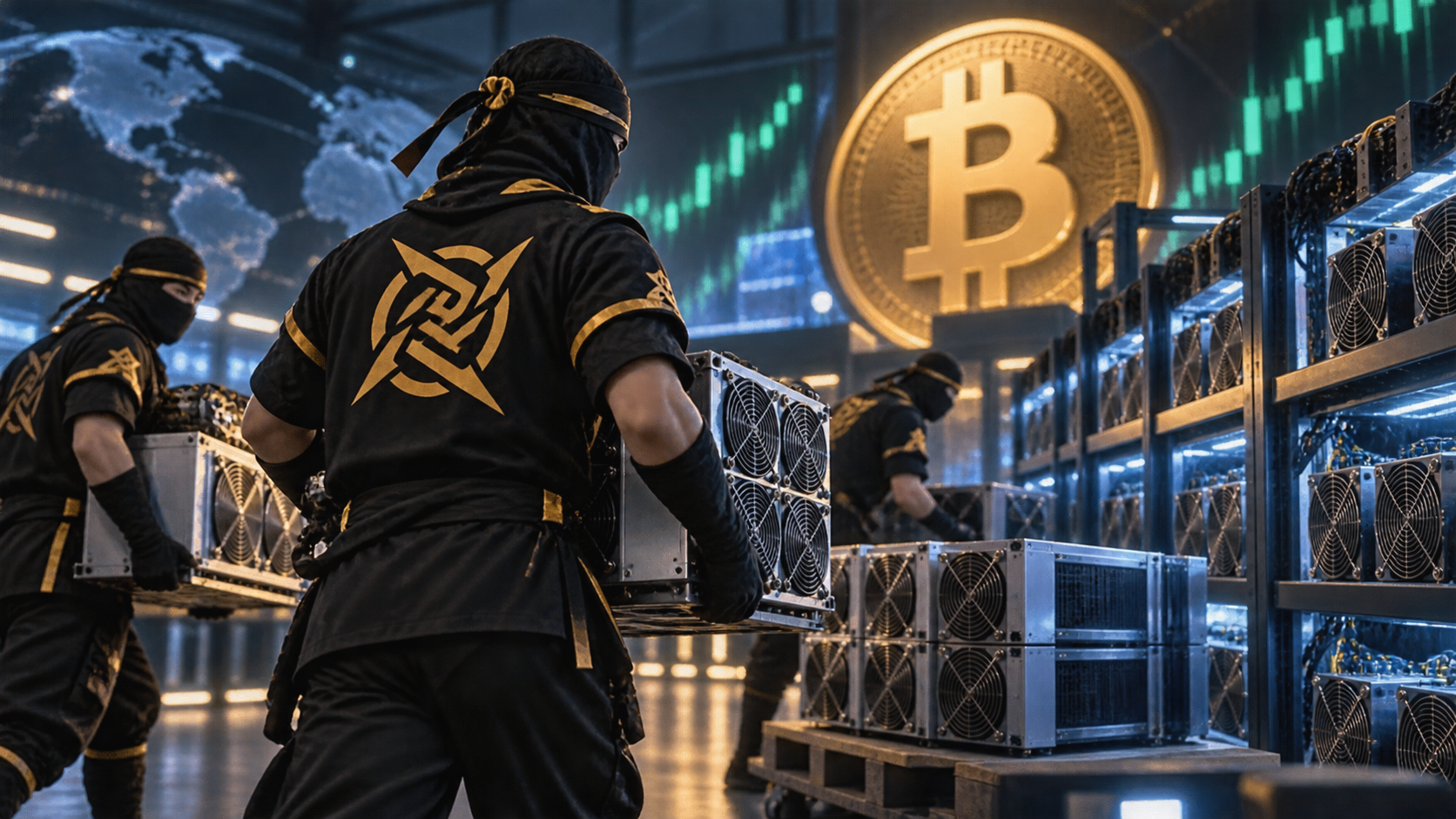 Ninjas in Pyjamas tambah mesin untuk perlombongan Bitcoin