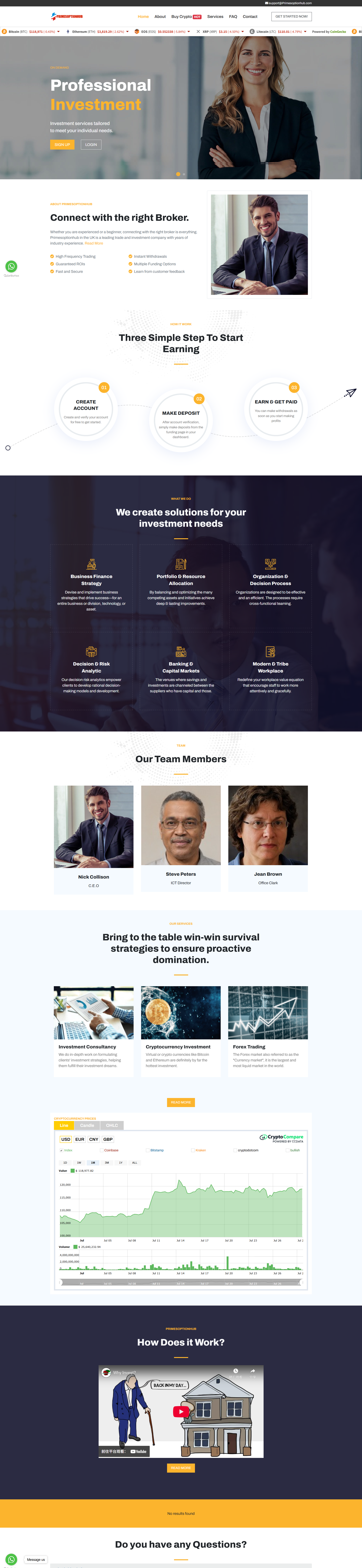 Broker Official Website