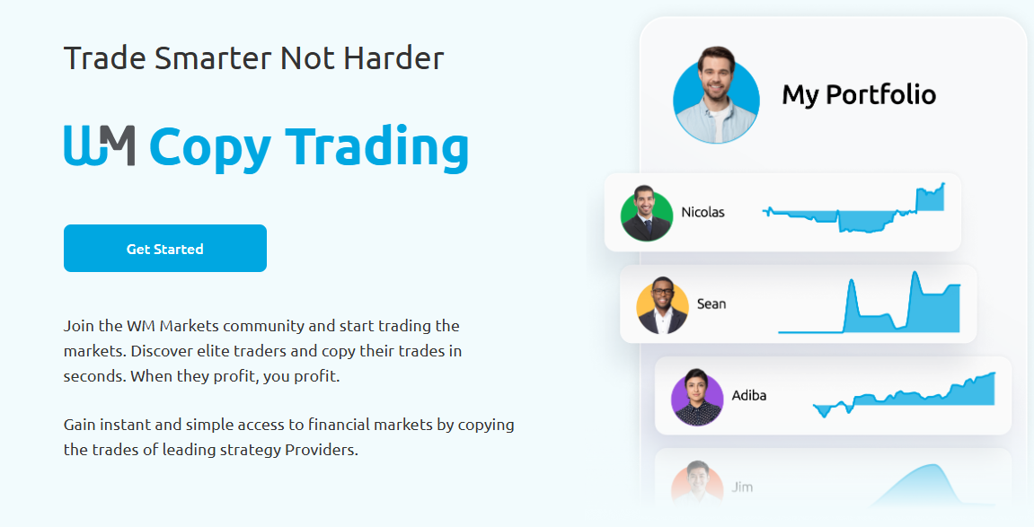 Copy trading information