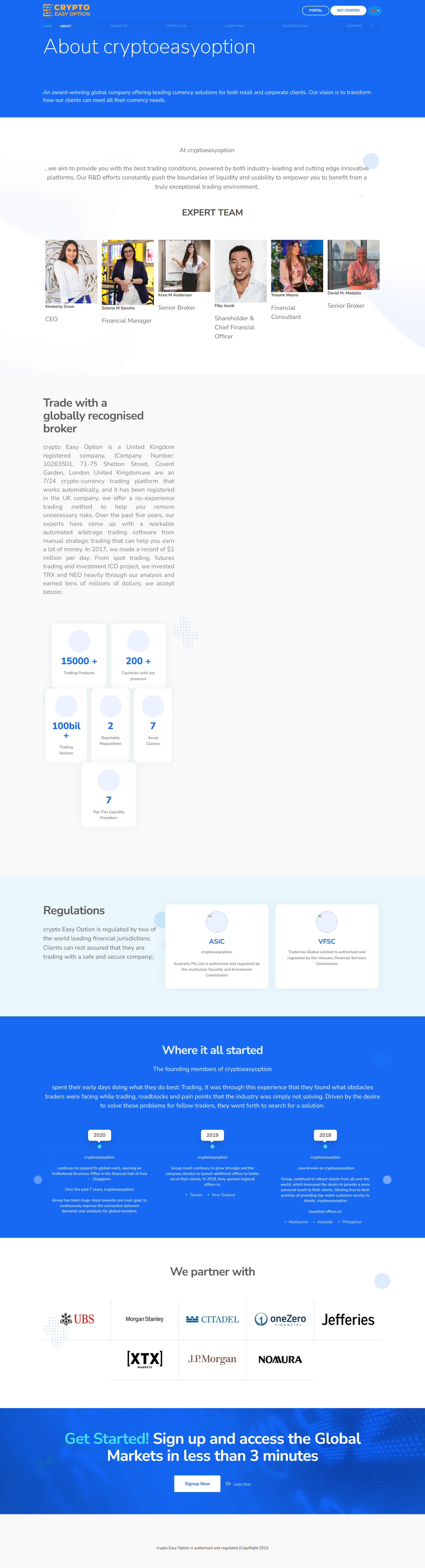 cryptoeasyoption Official Website