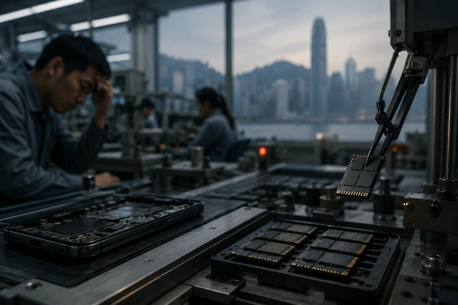 港股手机产业链走低 存储涨价引发终端需求担忧