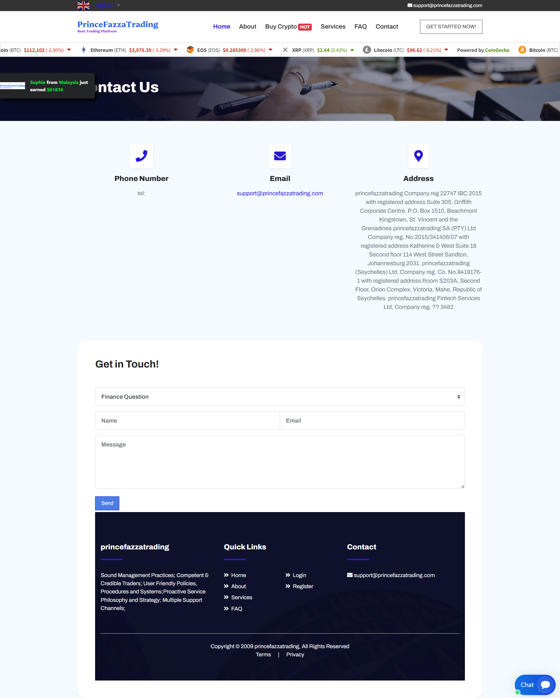 Broker Official Website