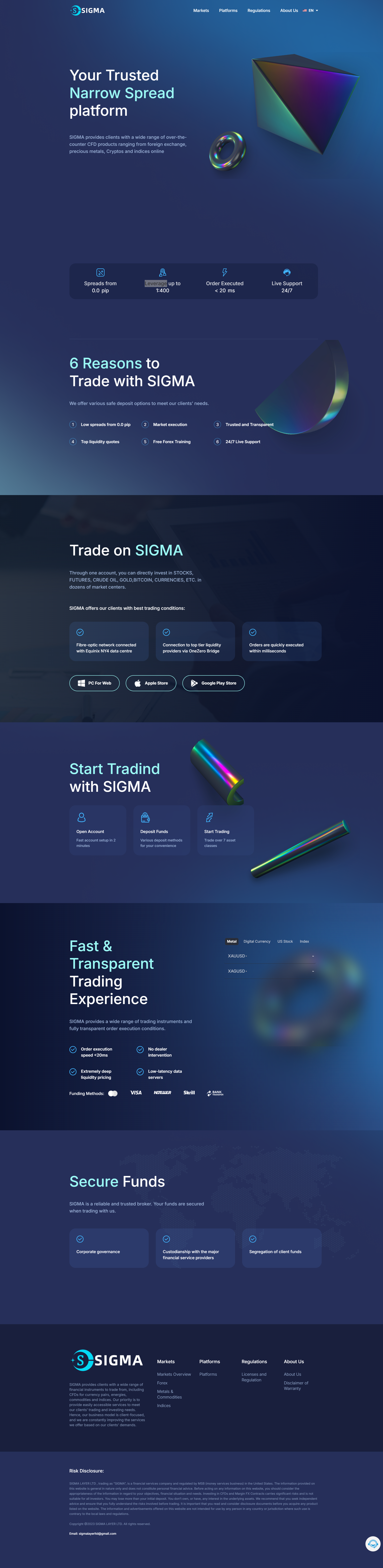 sigmalayertrade official website