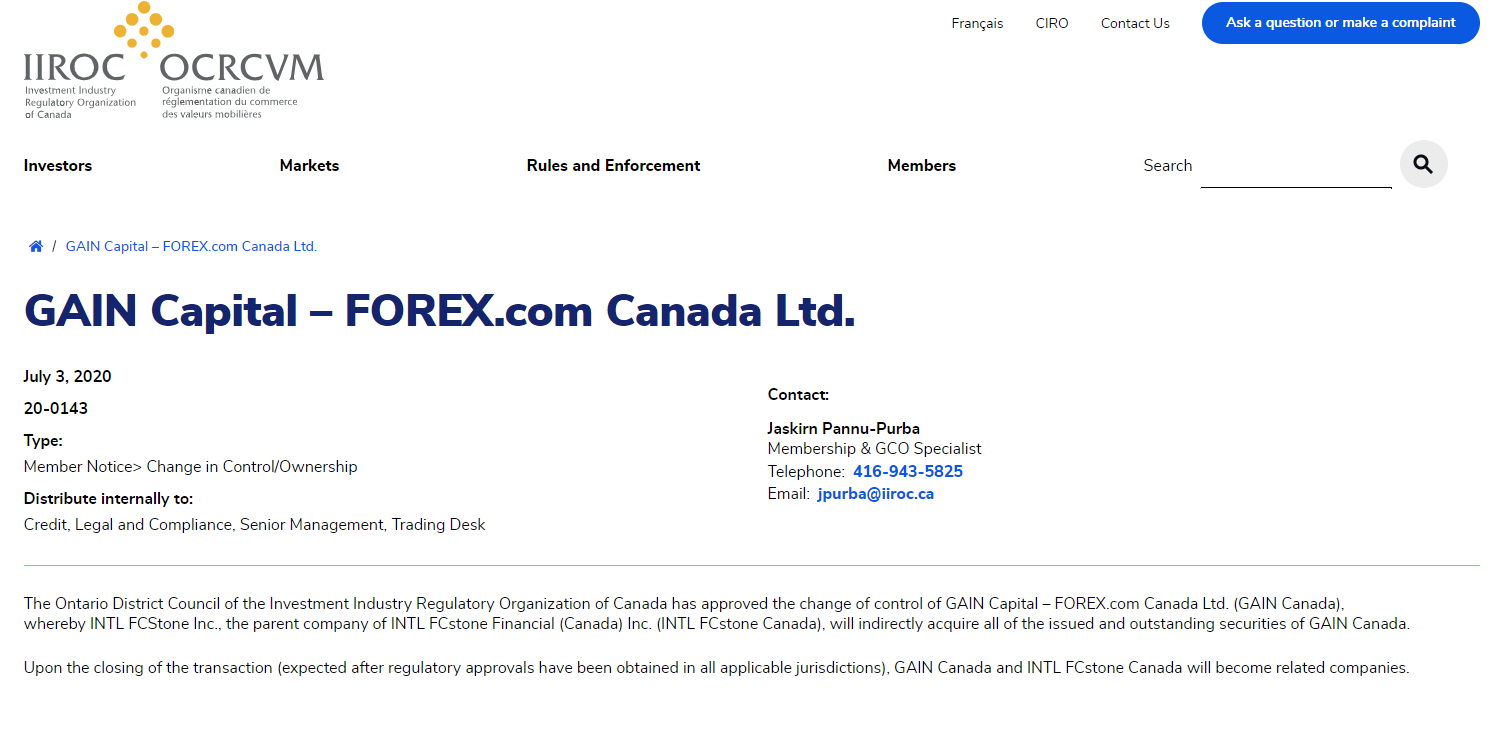 Canadian Investment Regulatory Organization