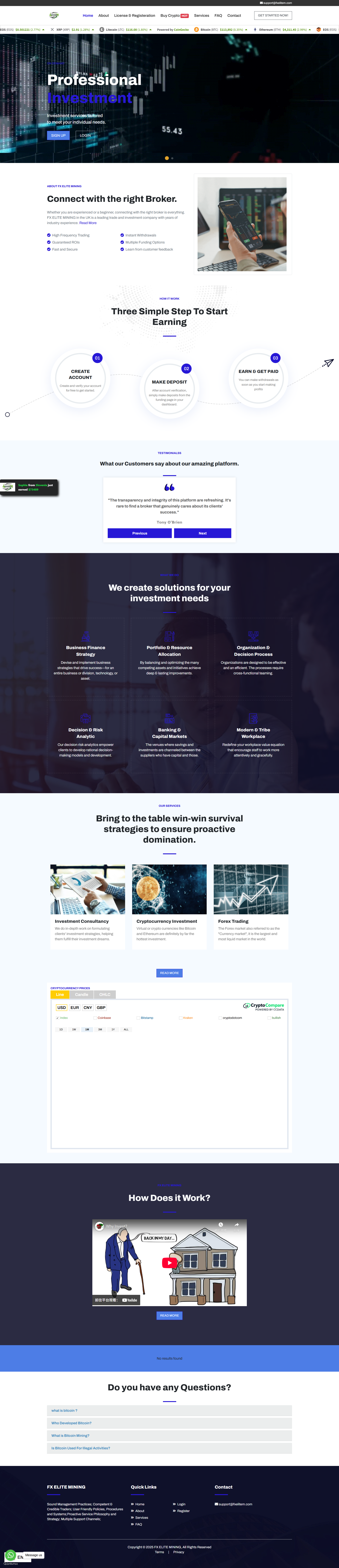 Broker Official Website