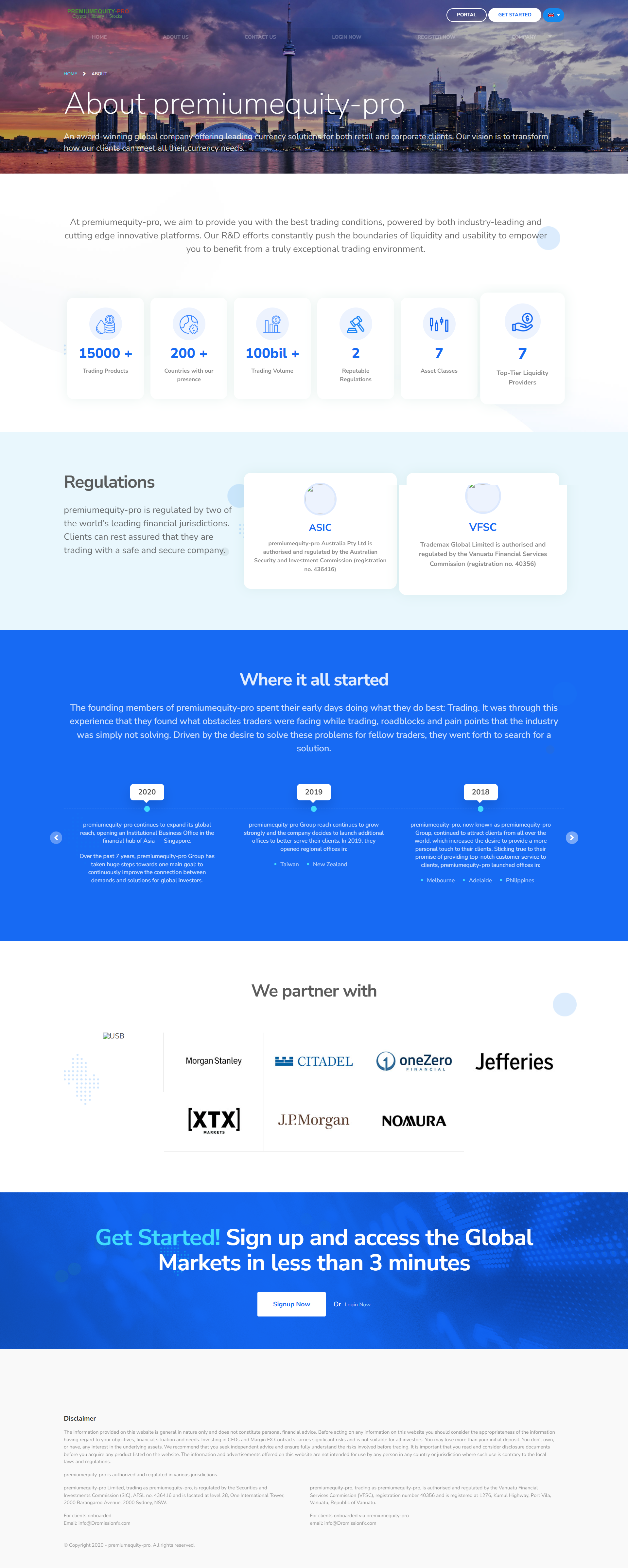 premiumequity-pro Official Website