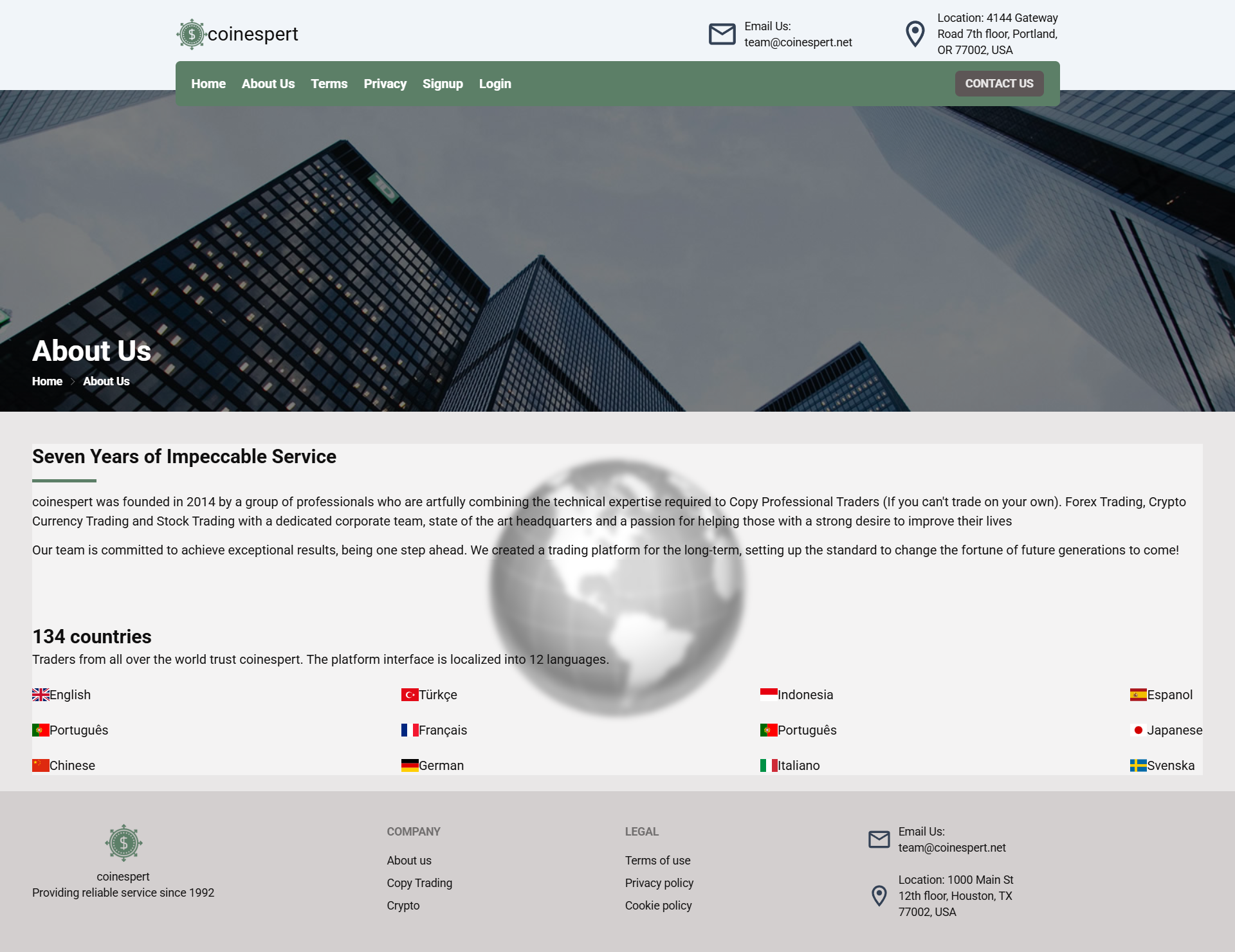 Broker Official Website