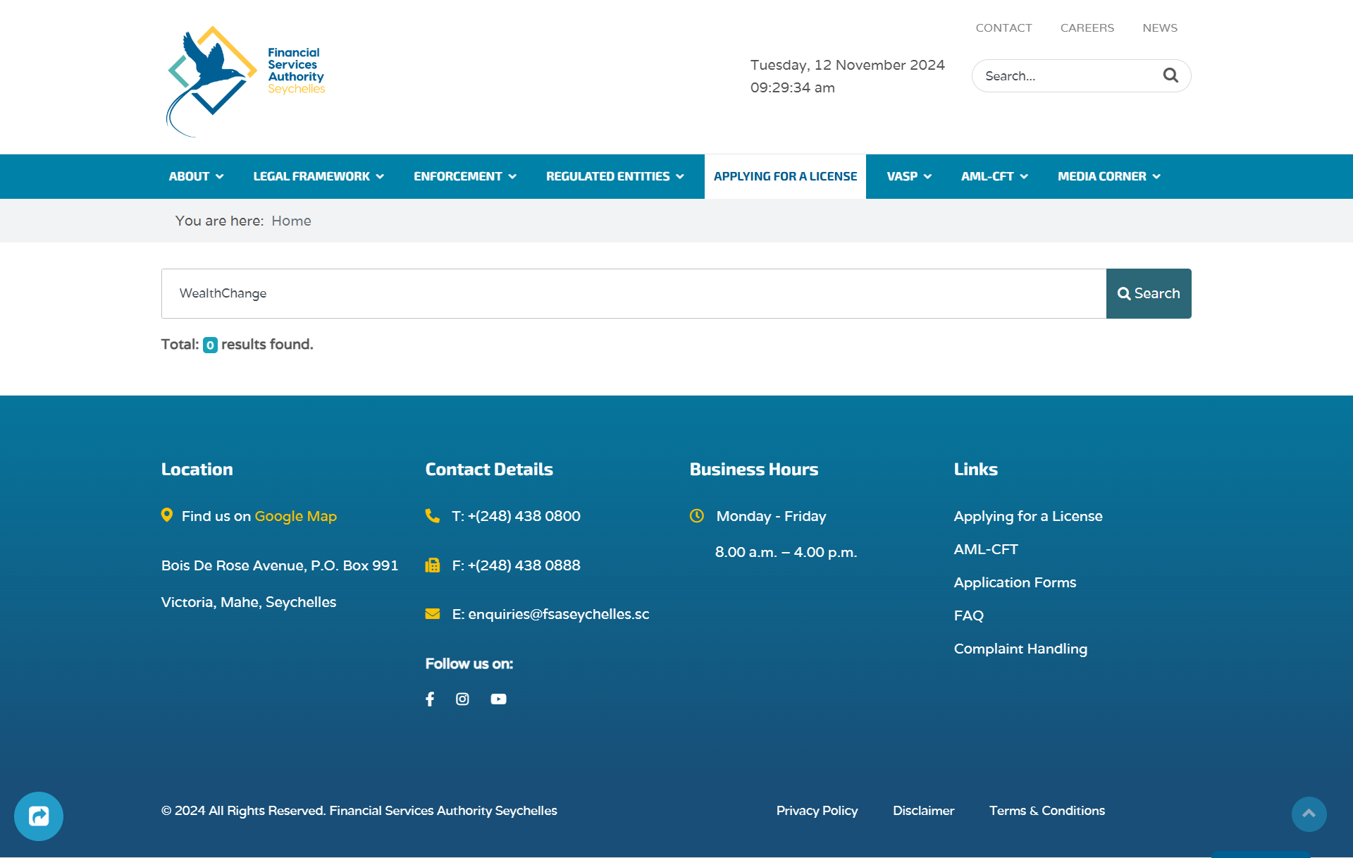 Financial Services Authority Seychelles