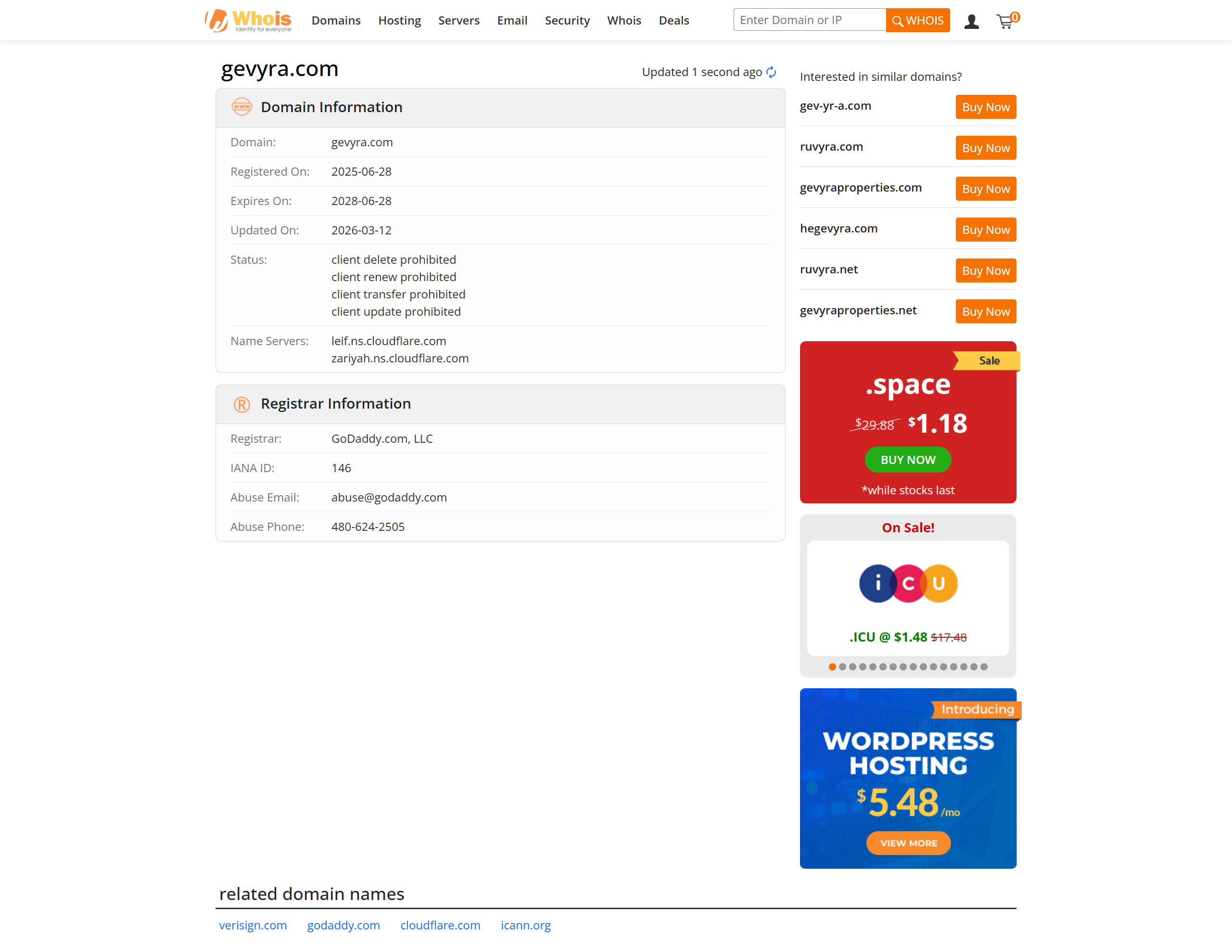 whois