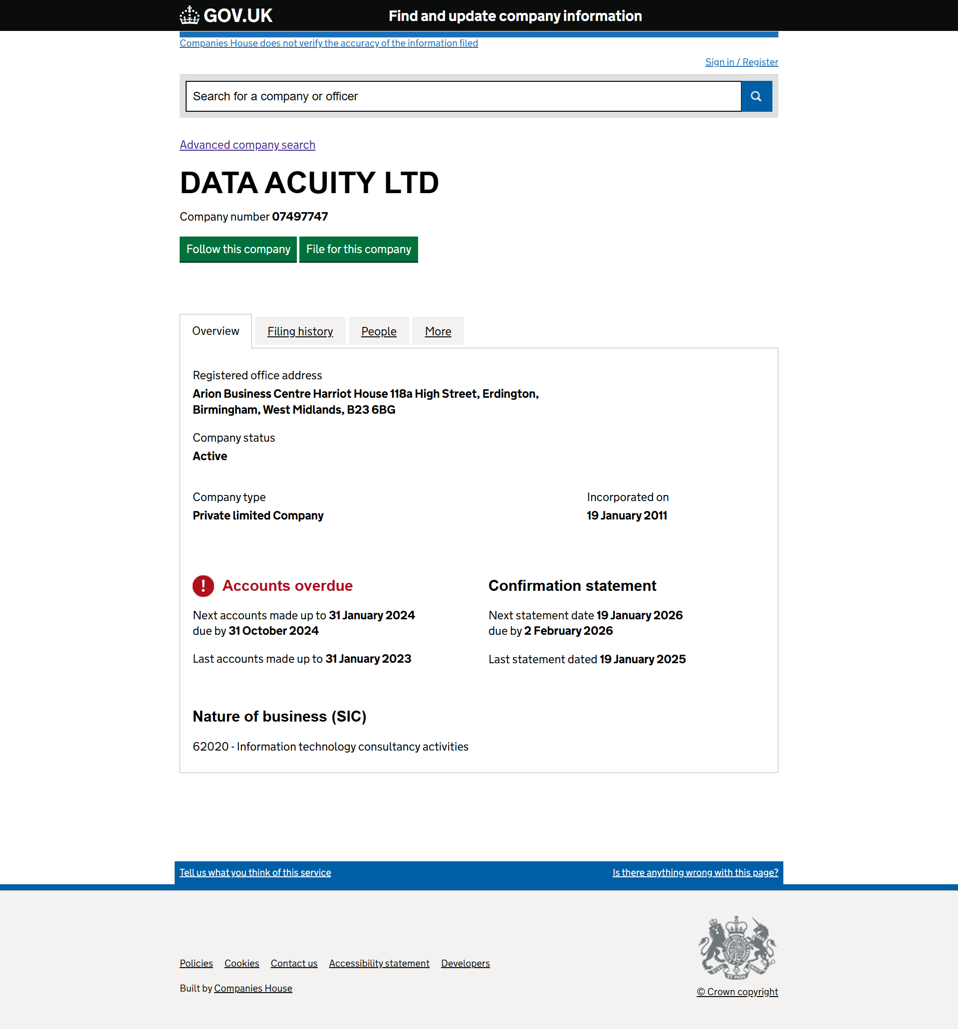 UK Companies House